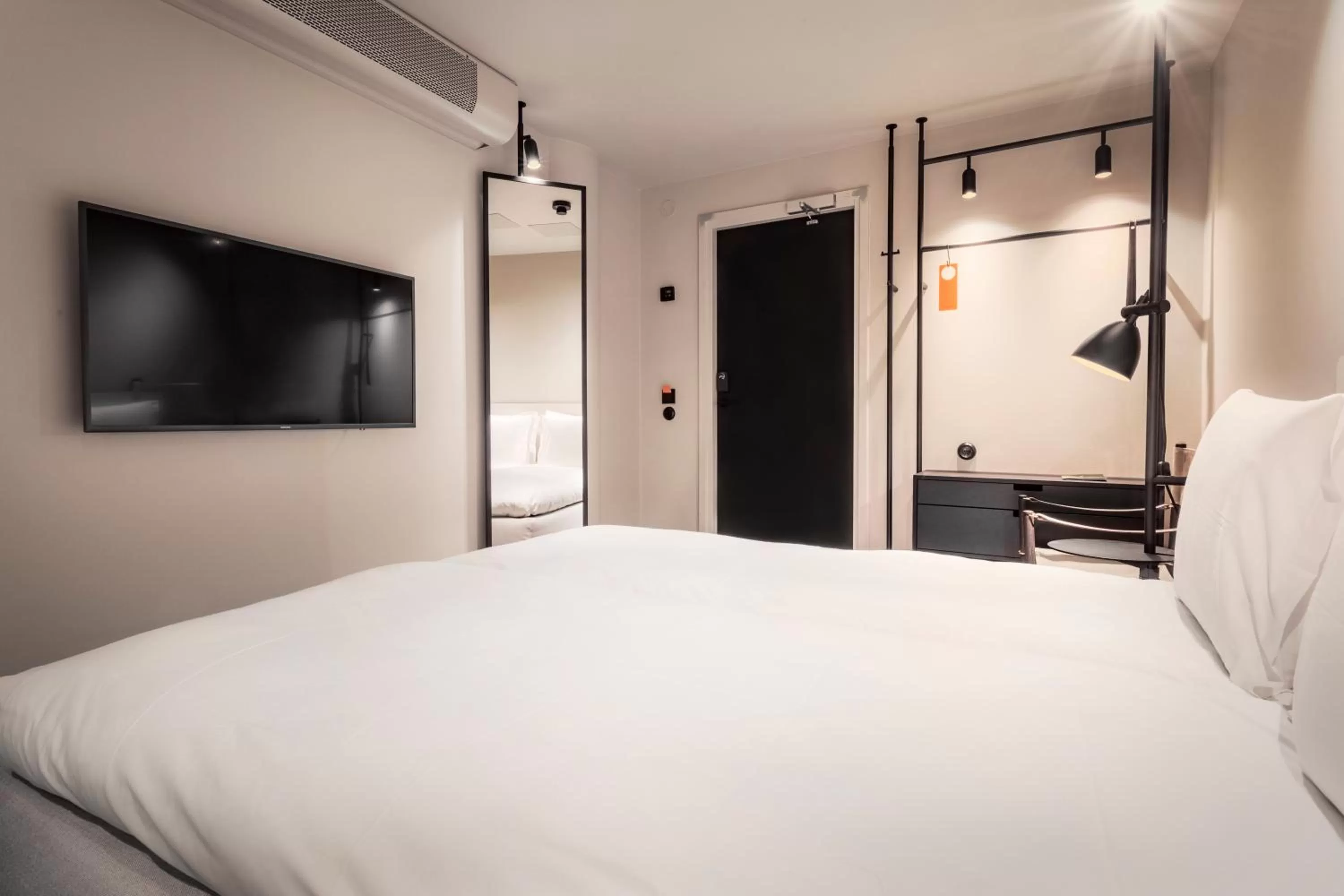 Bed in Blique by Nobis, Stockholm, a Member of Design Hotels™