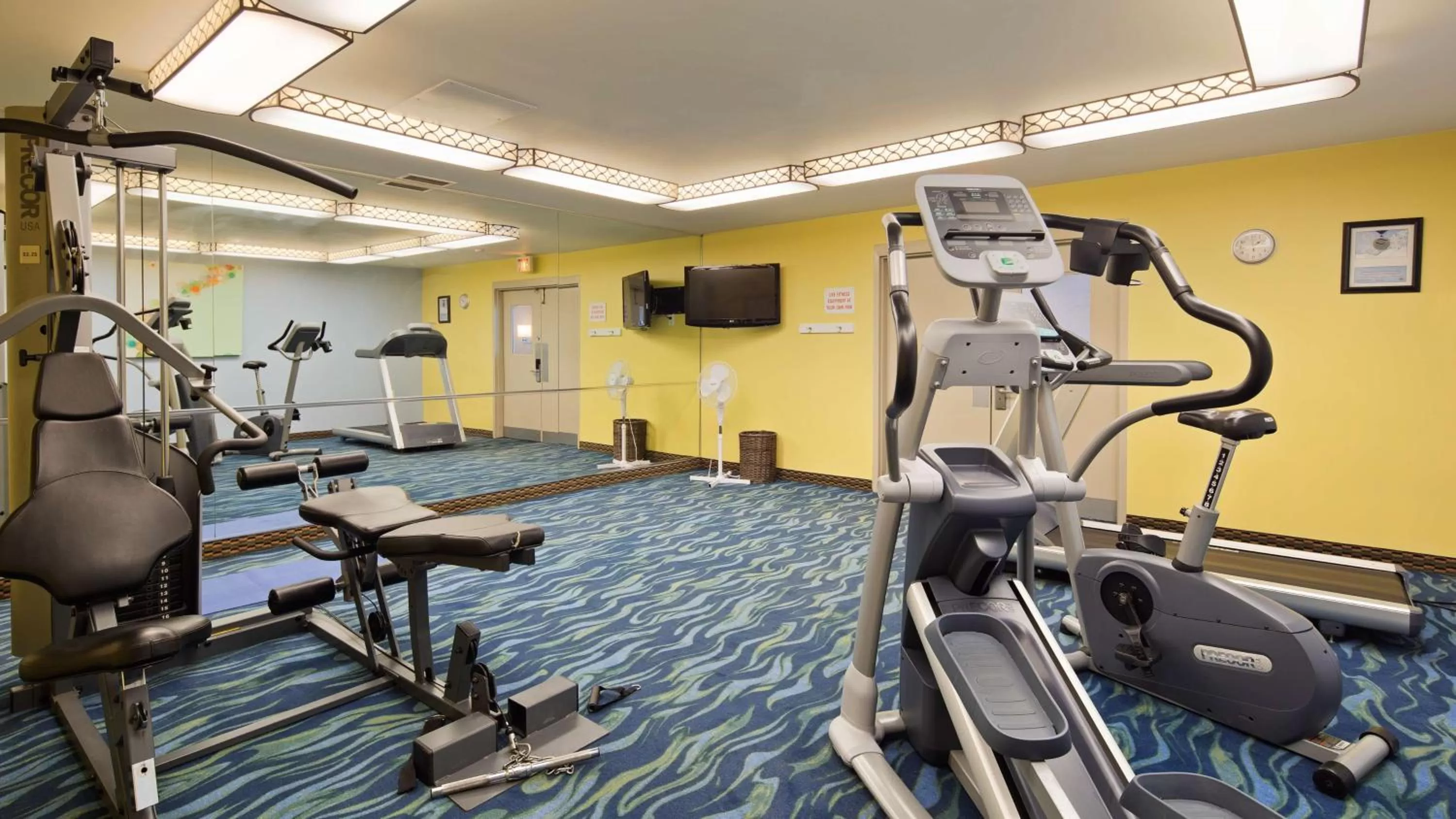 Fitness centre/facilities in Best Western North Bay Hotel & Conference Centre