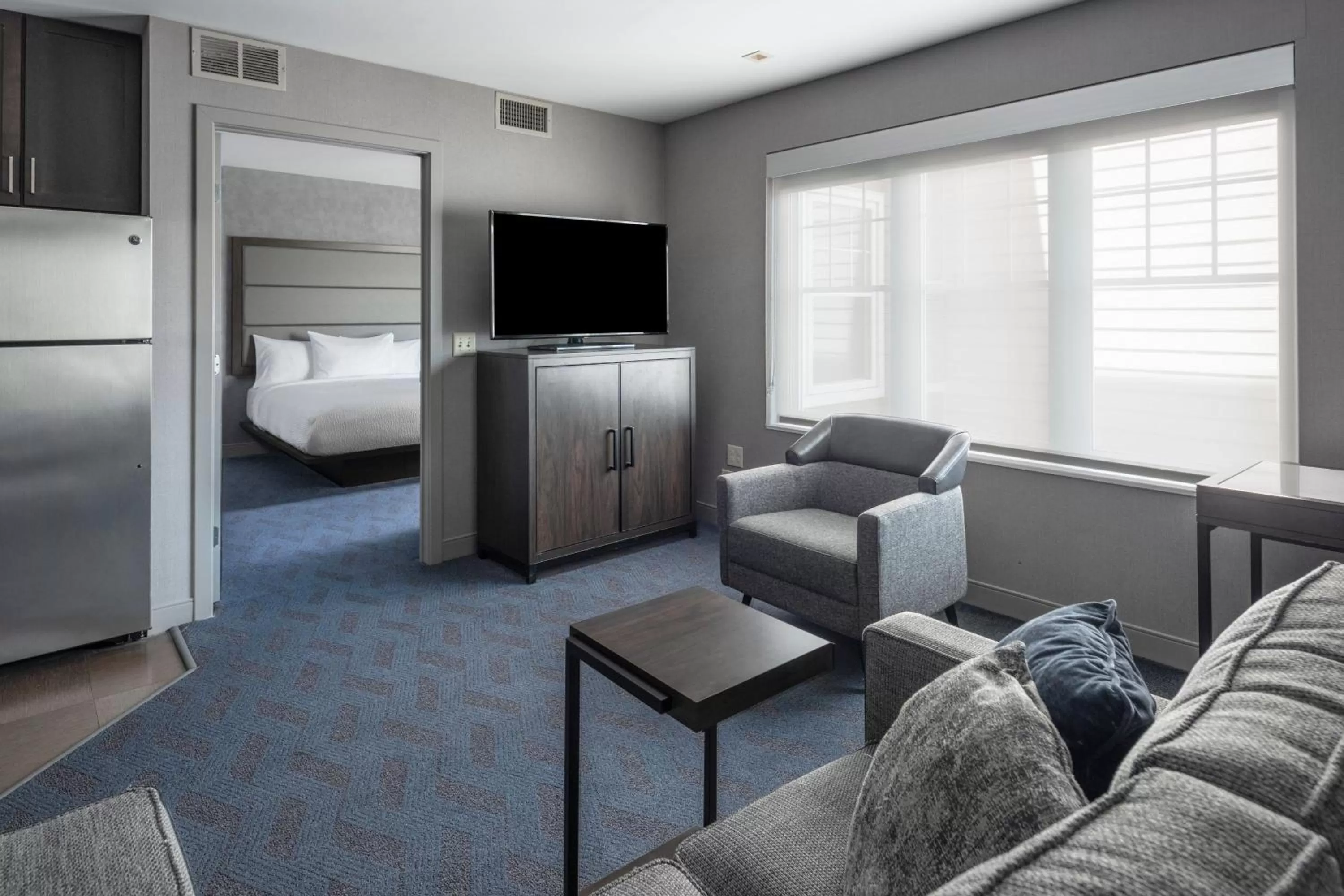 Bedroom, Bed in Residence Inn by Marriott Orangeburg