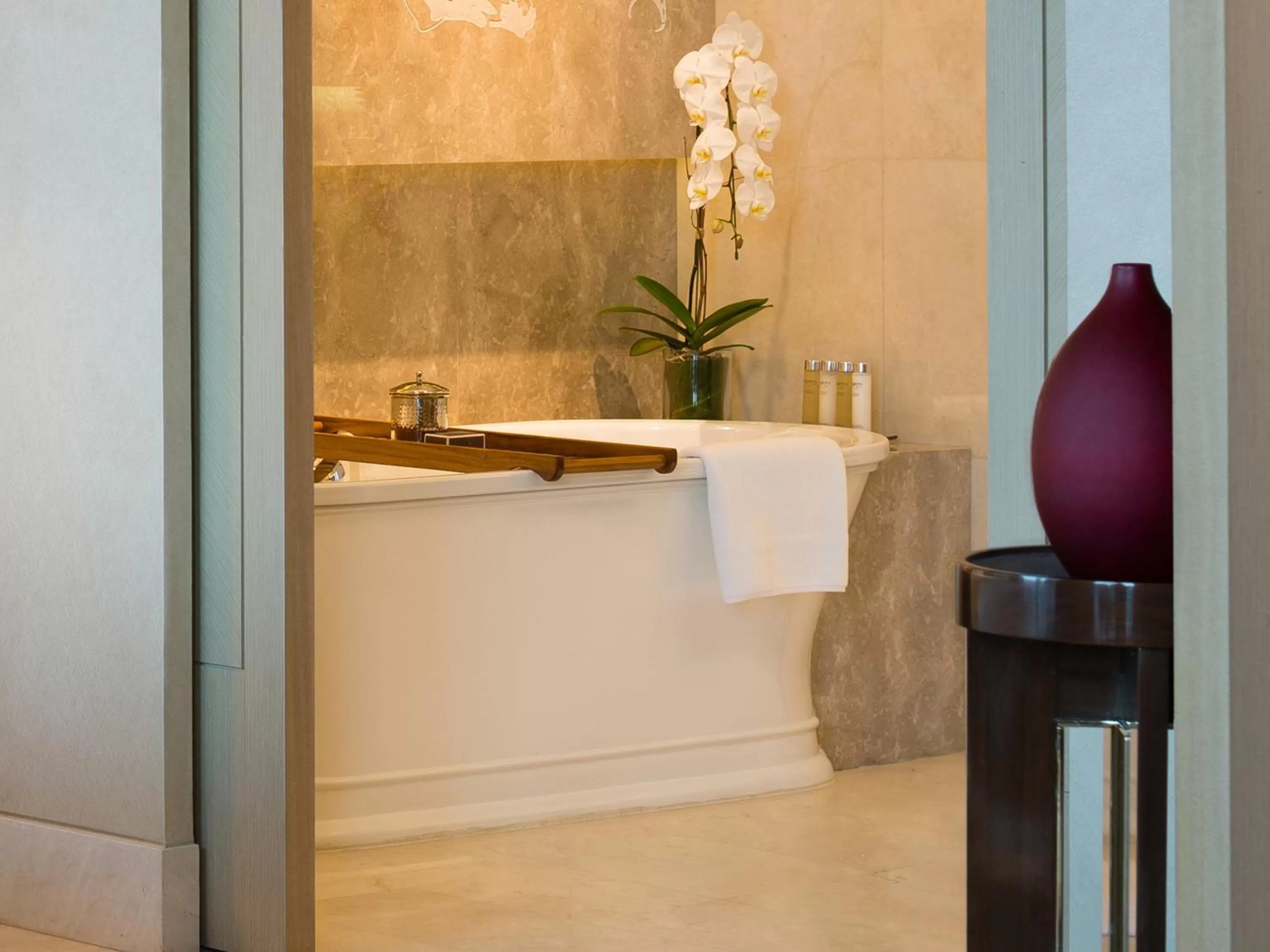 Bathroom in Raffles Jakarta