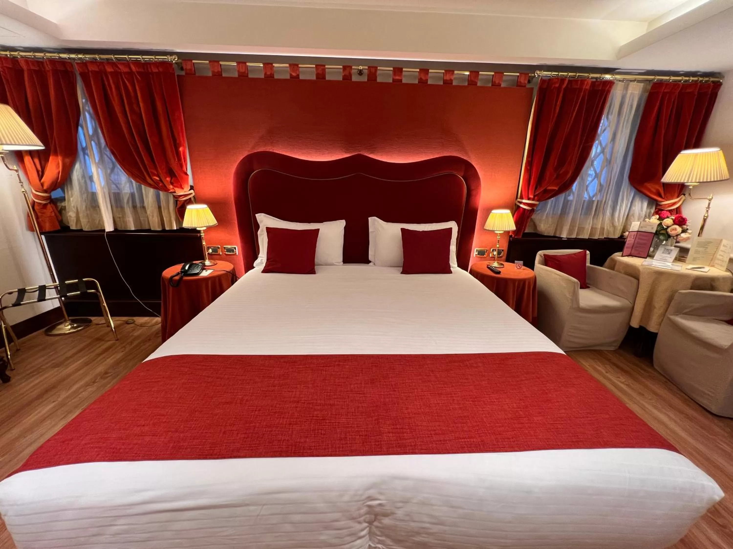 Bedroom, Bed in Ruzzini Palace Hotel