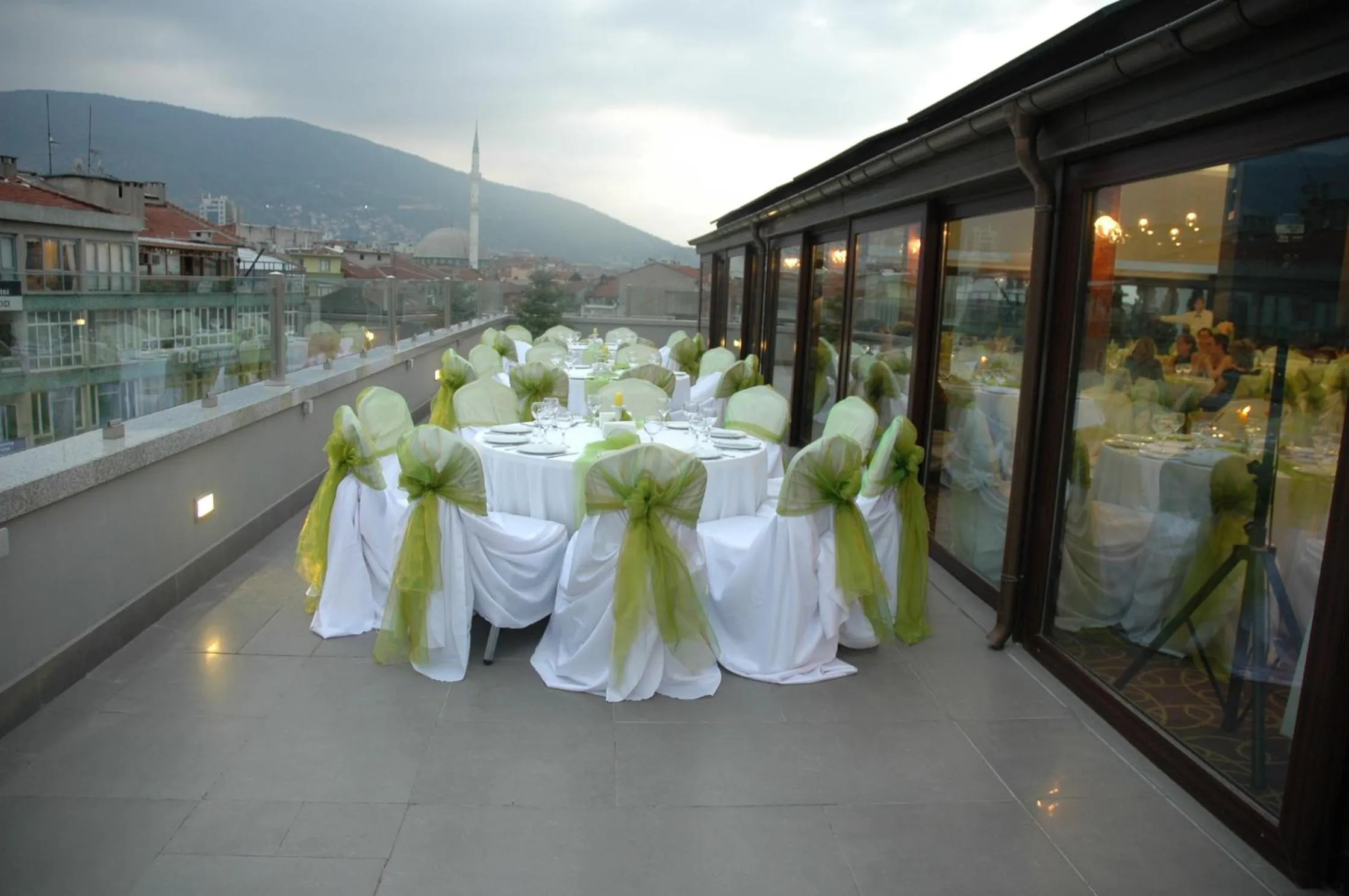 City view in Burcman Hotel