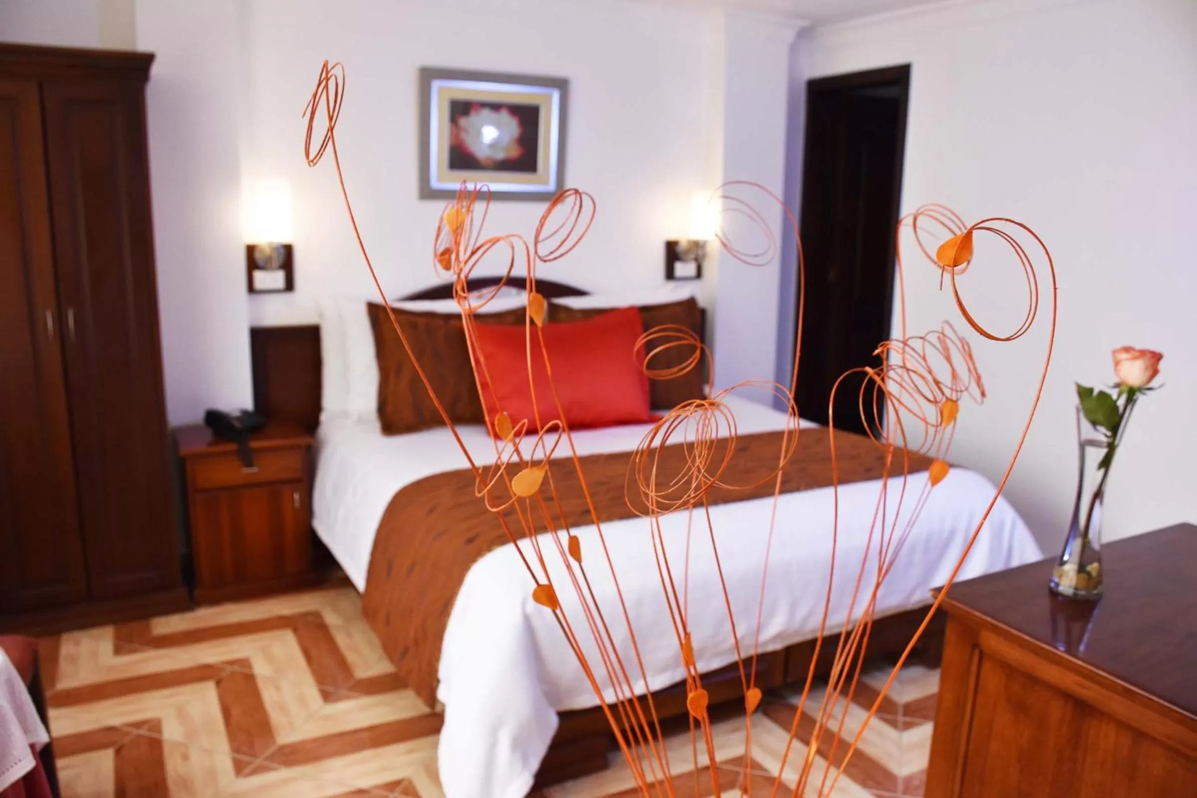 Bed in Hotel Plaza Victoria