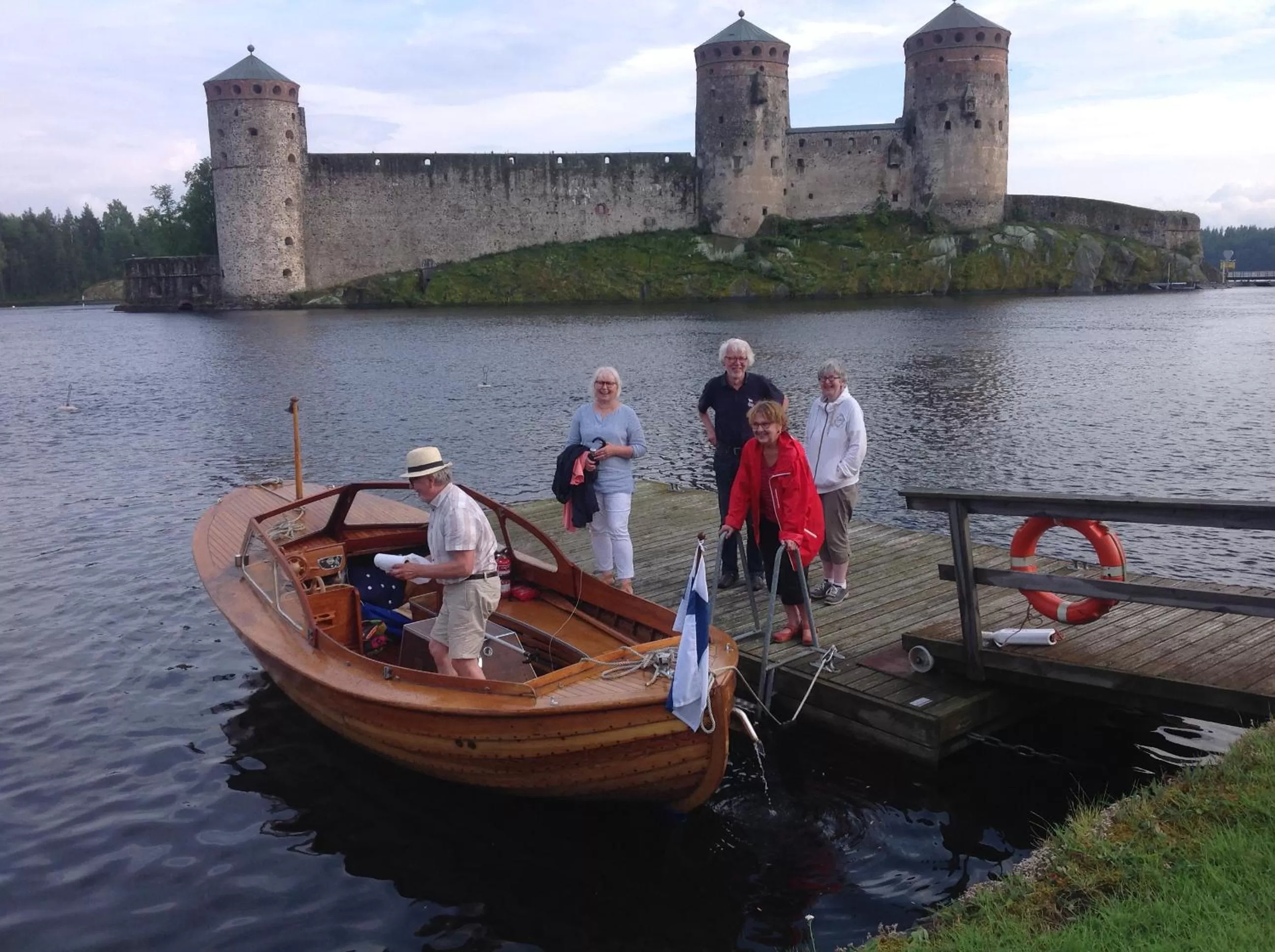 Lake view in Lossiranta Lodge