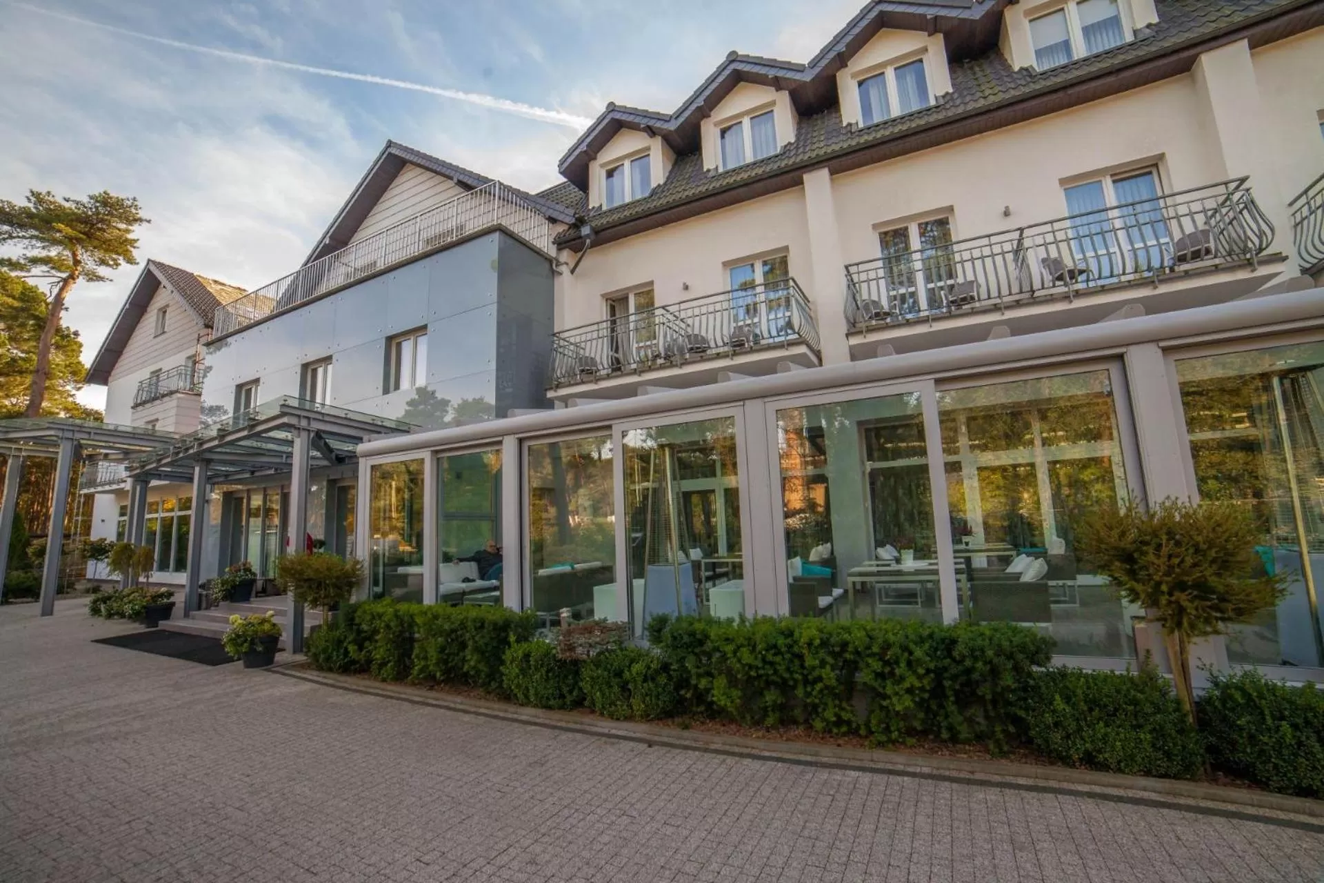 Property building in Hotel Jantar Wellness & Spa