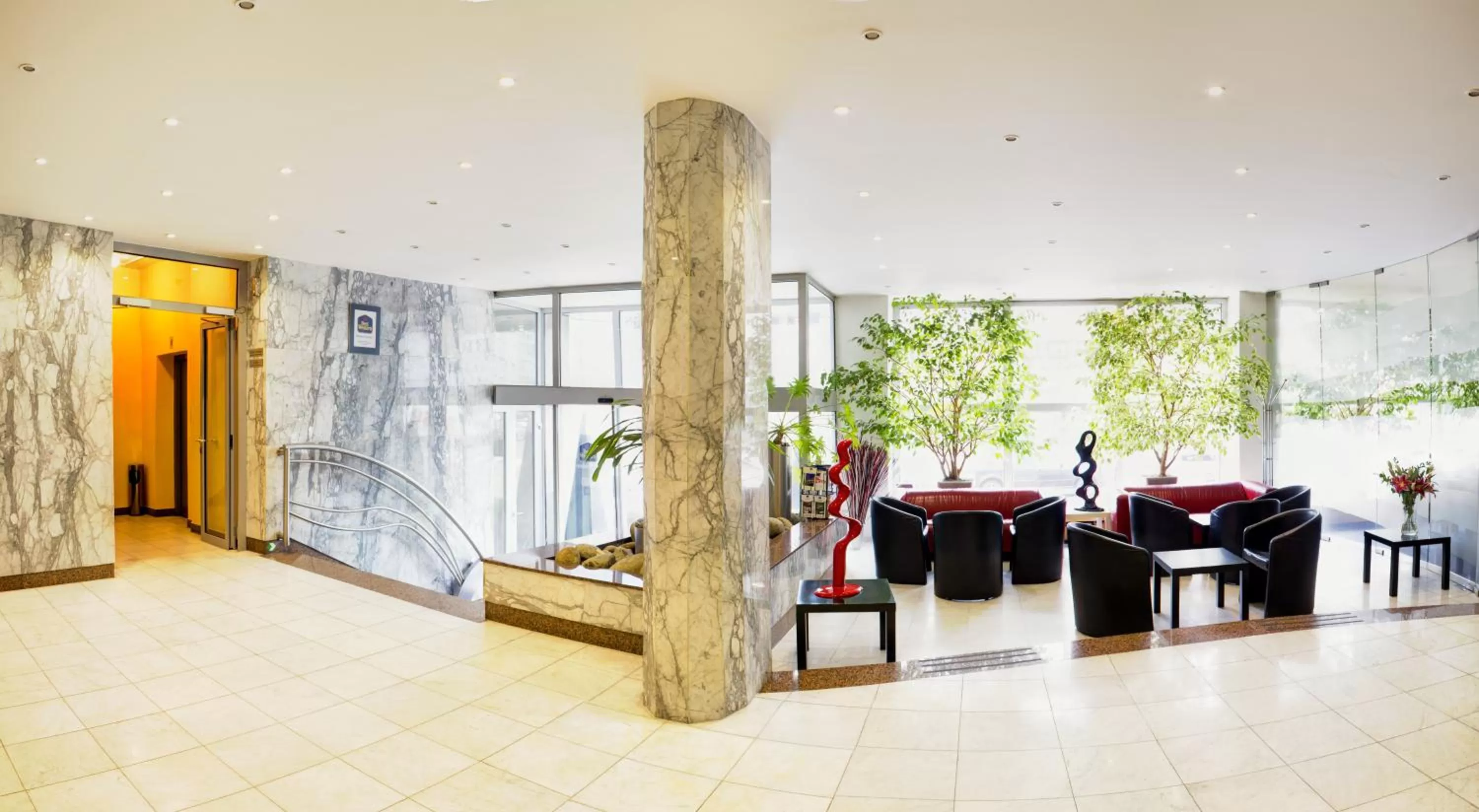 Lobby or reception in Luxury Family Hotel Bílá Labuť