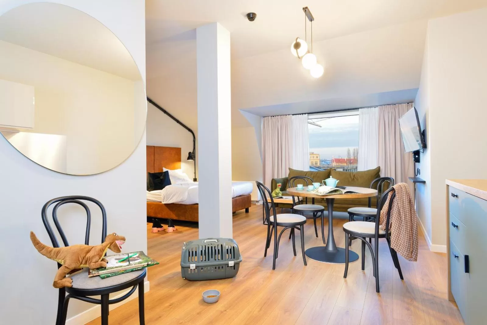 Bed in ARCHE Dwór Uphagena Gdańsk