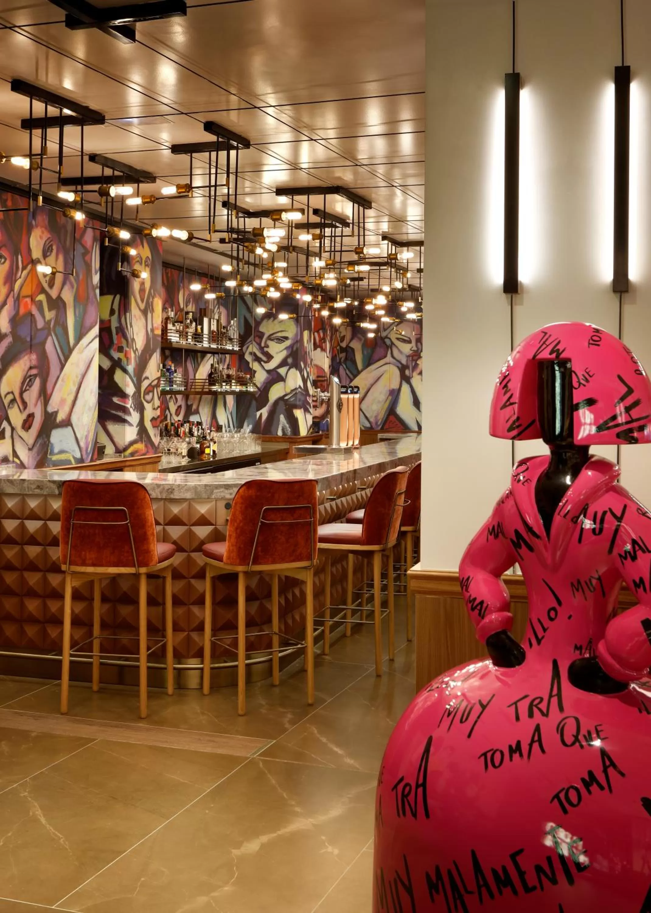 Lobby or reception in Hard Rock Hotel Madrid