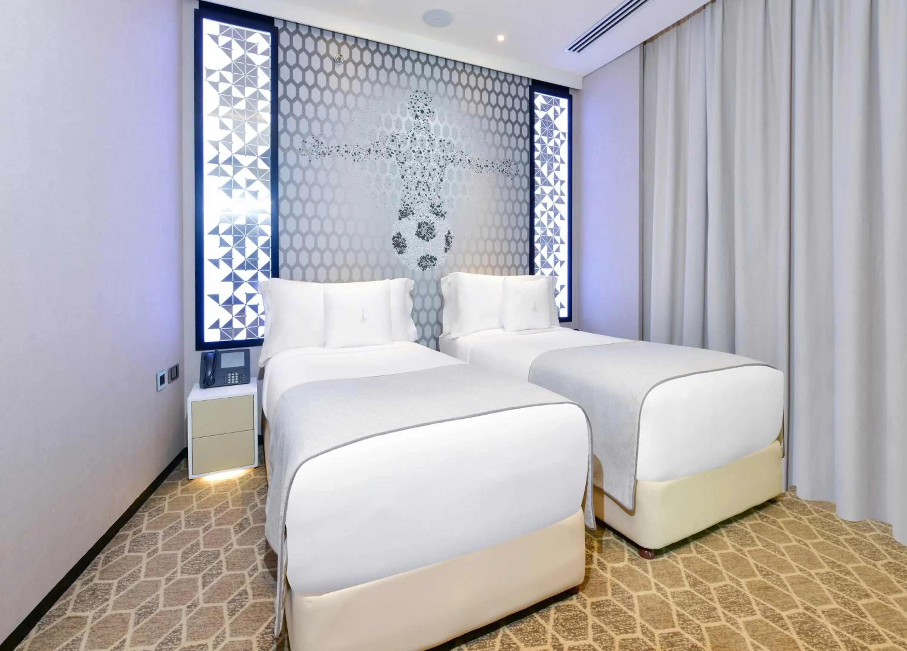 Bed in The Torch Doha