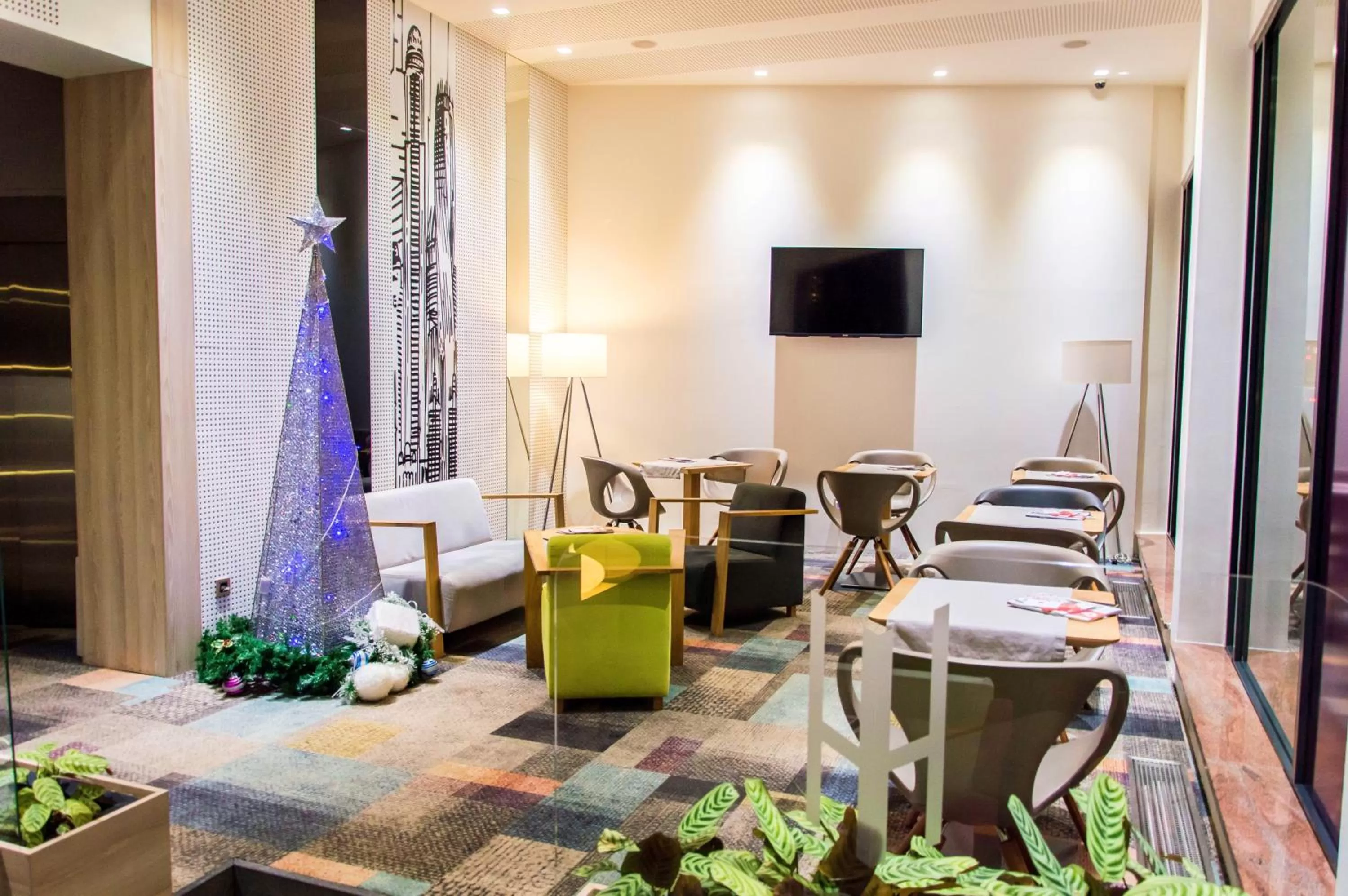 Lobby or reception in Hotel Cosmopolit