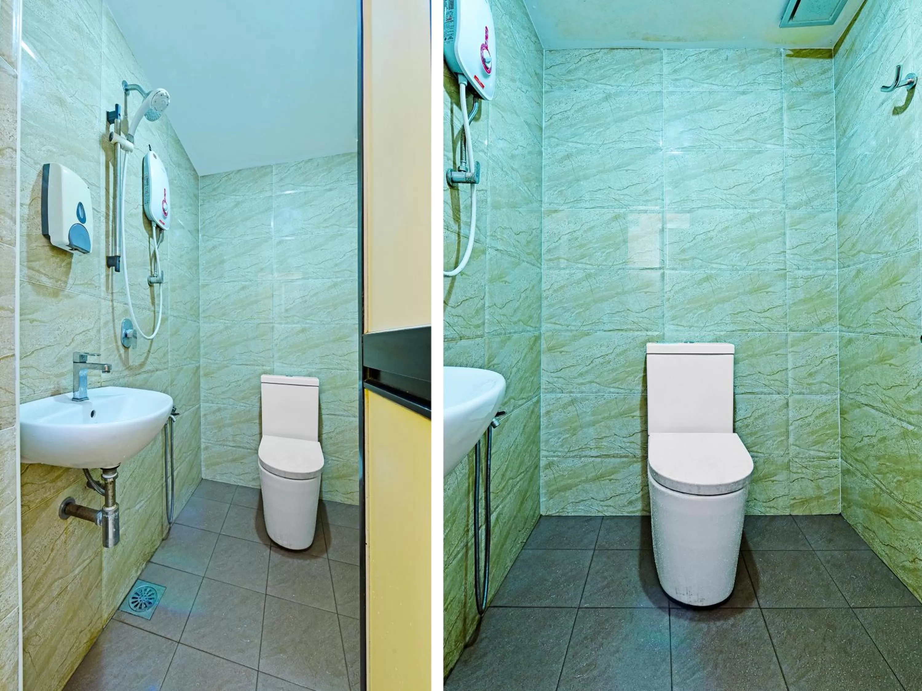 Bathroom in OYO 90521 De Mawardah Inn