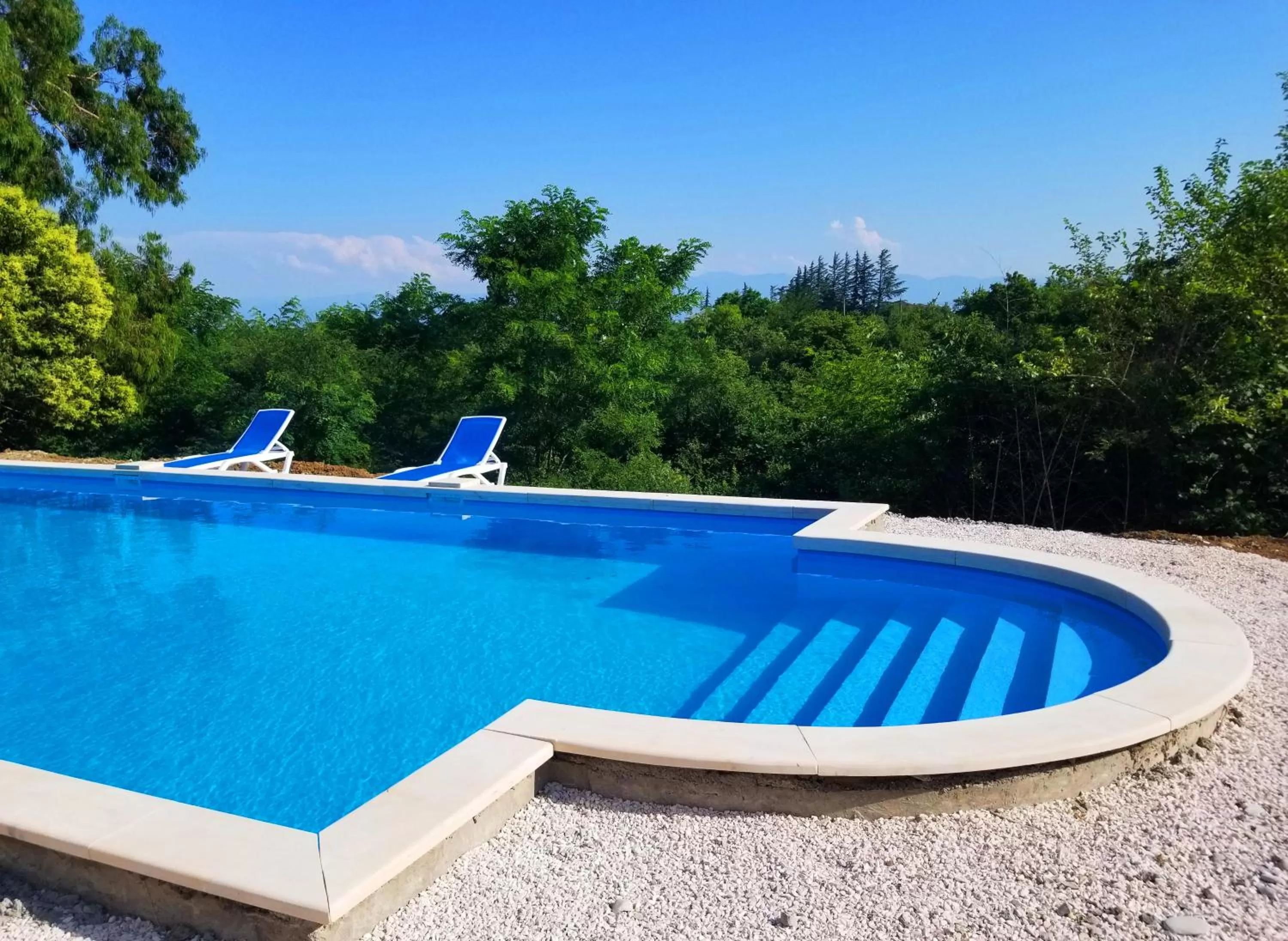 Swimming pool in Vita Gardenia Hotel Tskaltubo