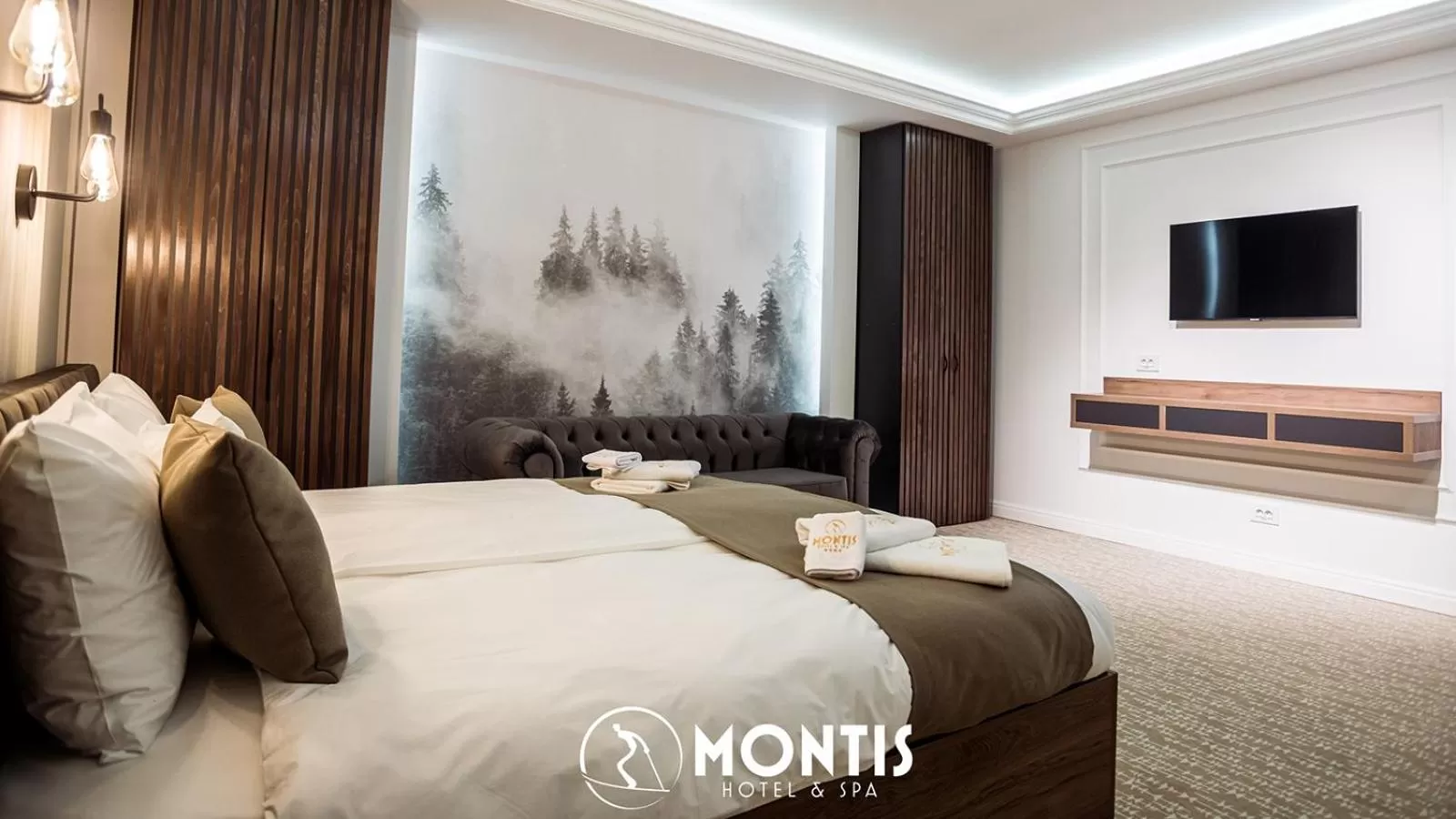 TV and multimedia, Bed in Montis Hotel & Spa