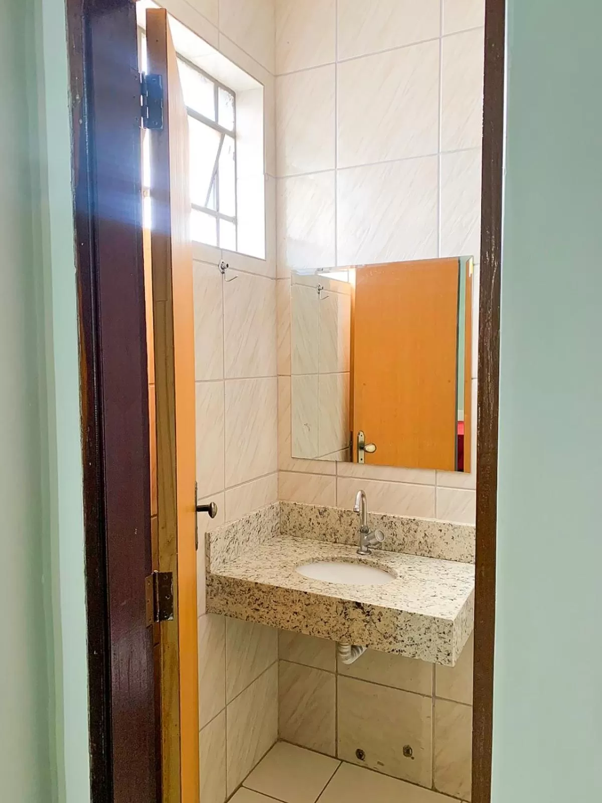 Bathroom in Hotel Central de Anápolis