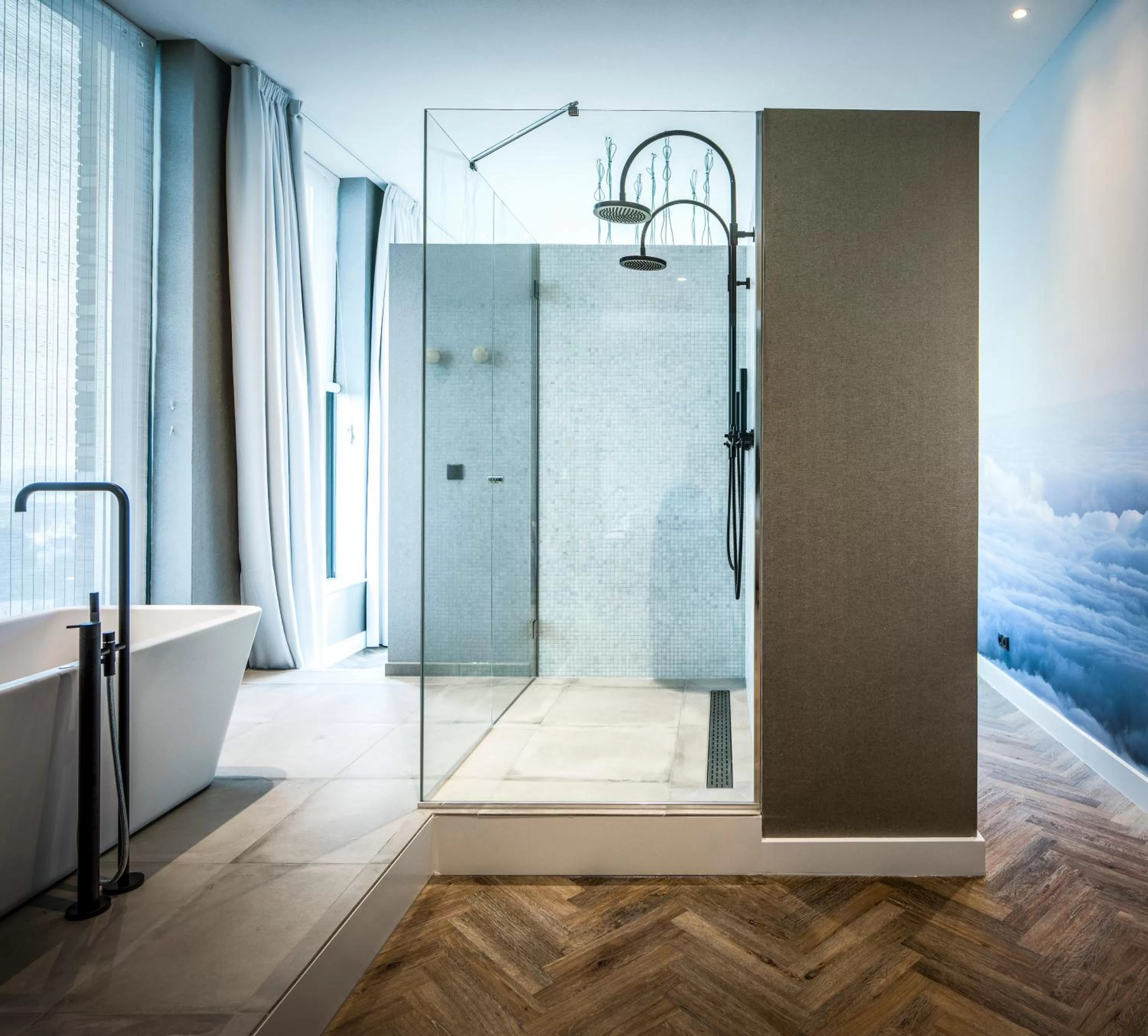 Shower in Van der Valk Hotel Nijmegen-Lent