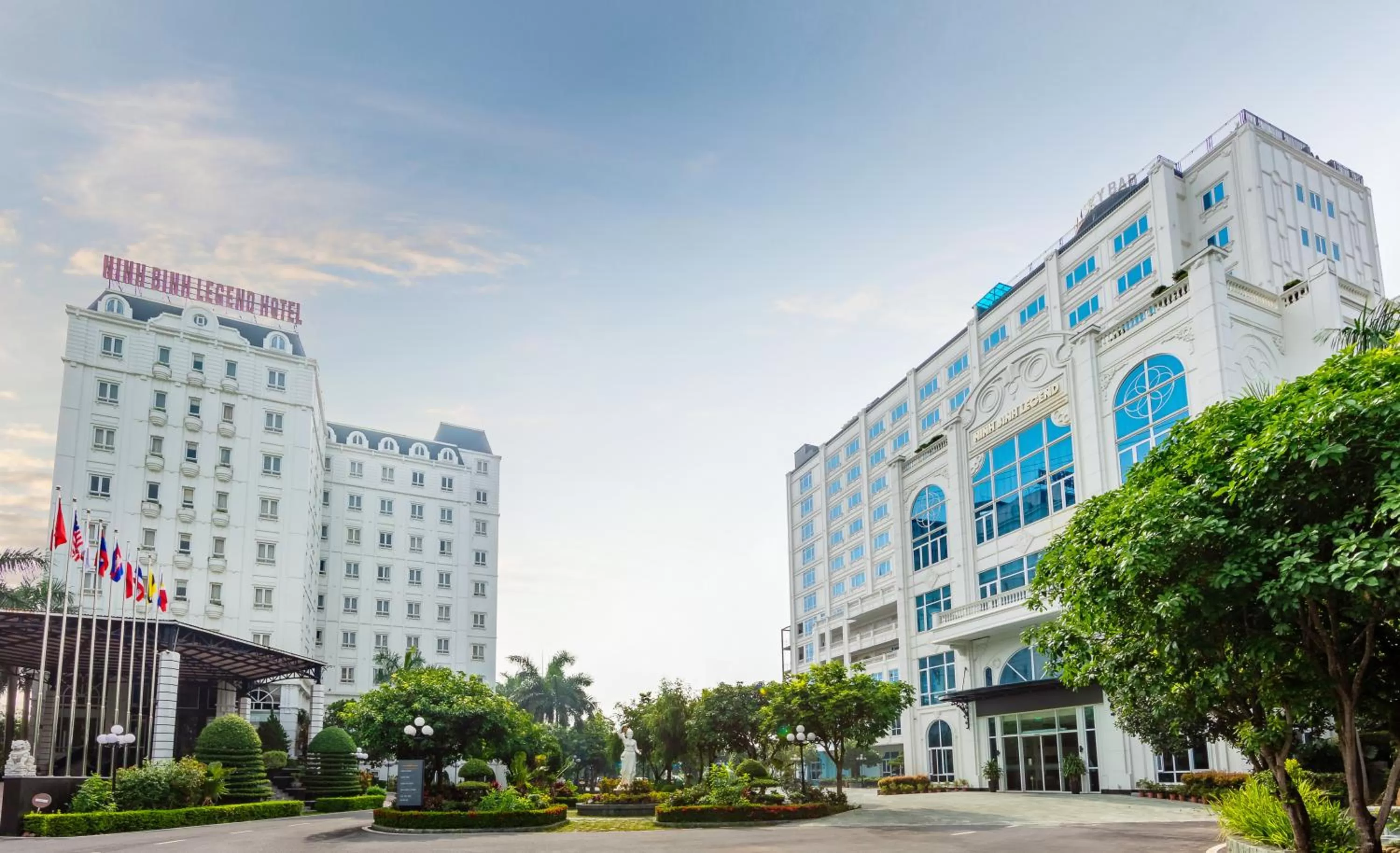 Property building in Ninh Binh Legend Hotel