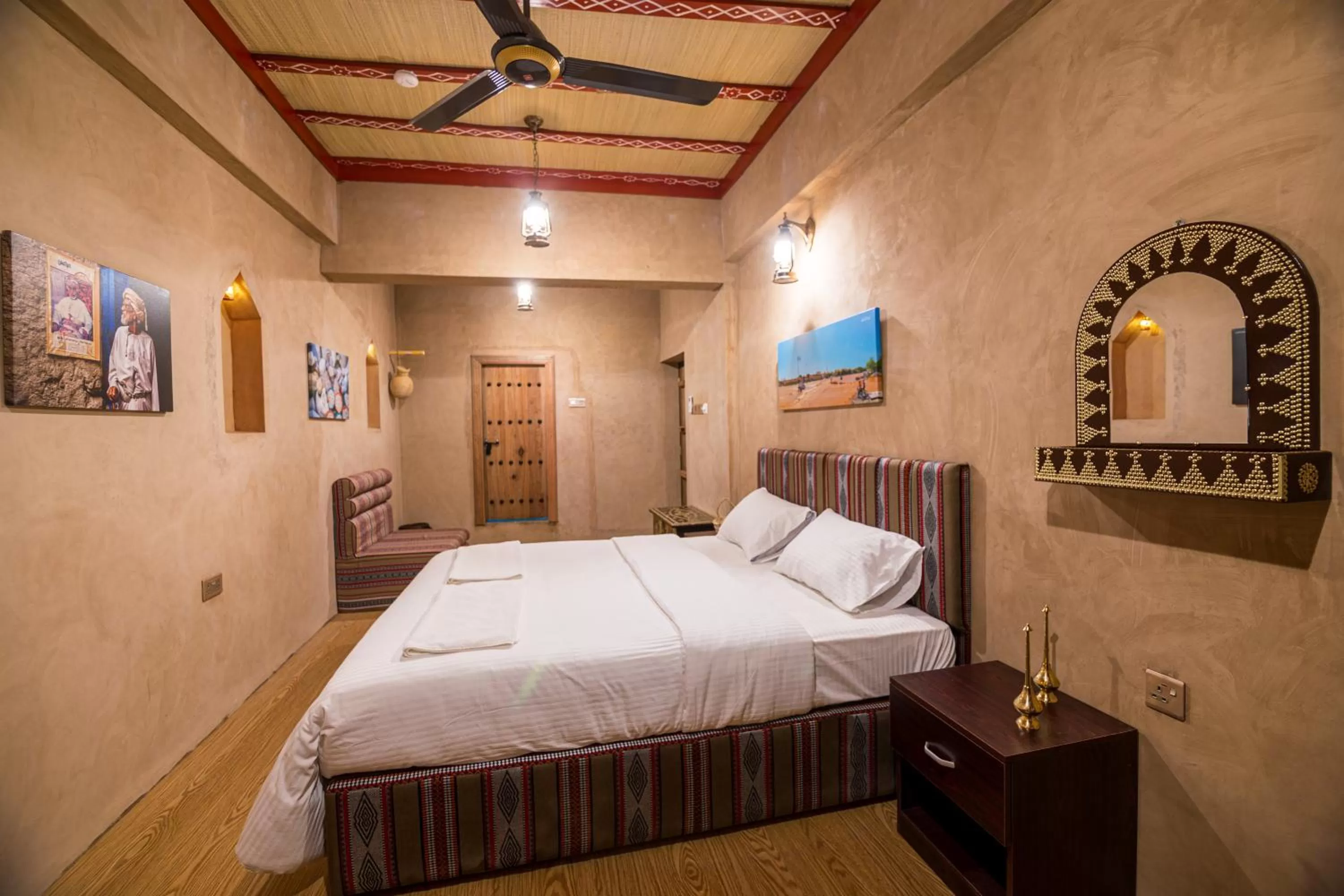 Photo of the whole room, Bed in Nizwa Heritage Inn