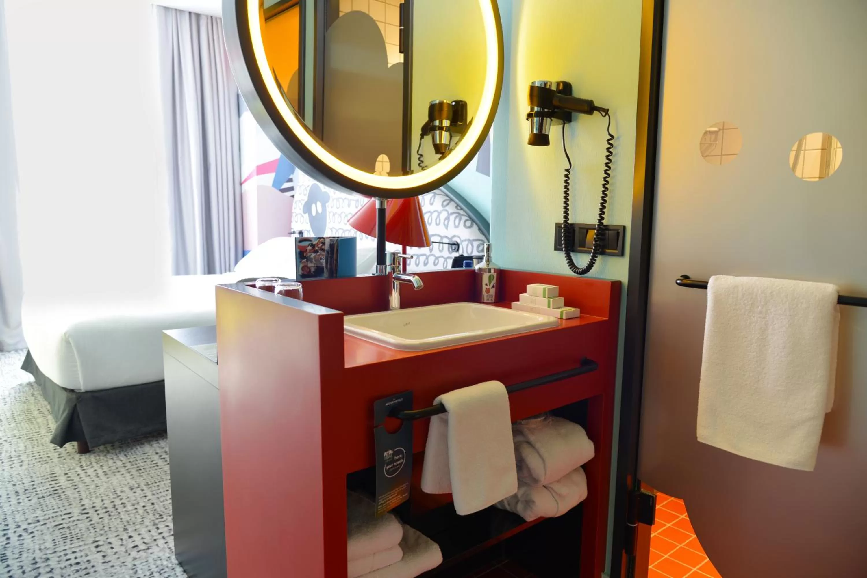 Bathroom in ibis Styles Tbilisi Center