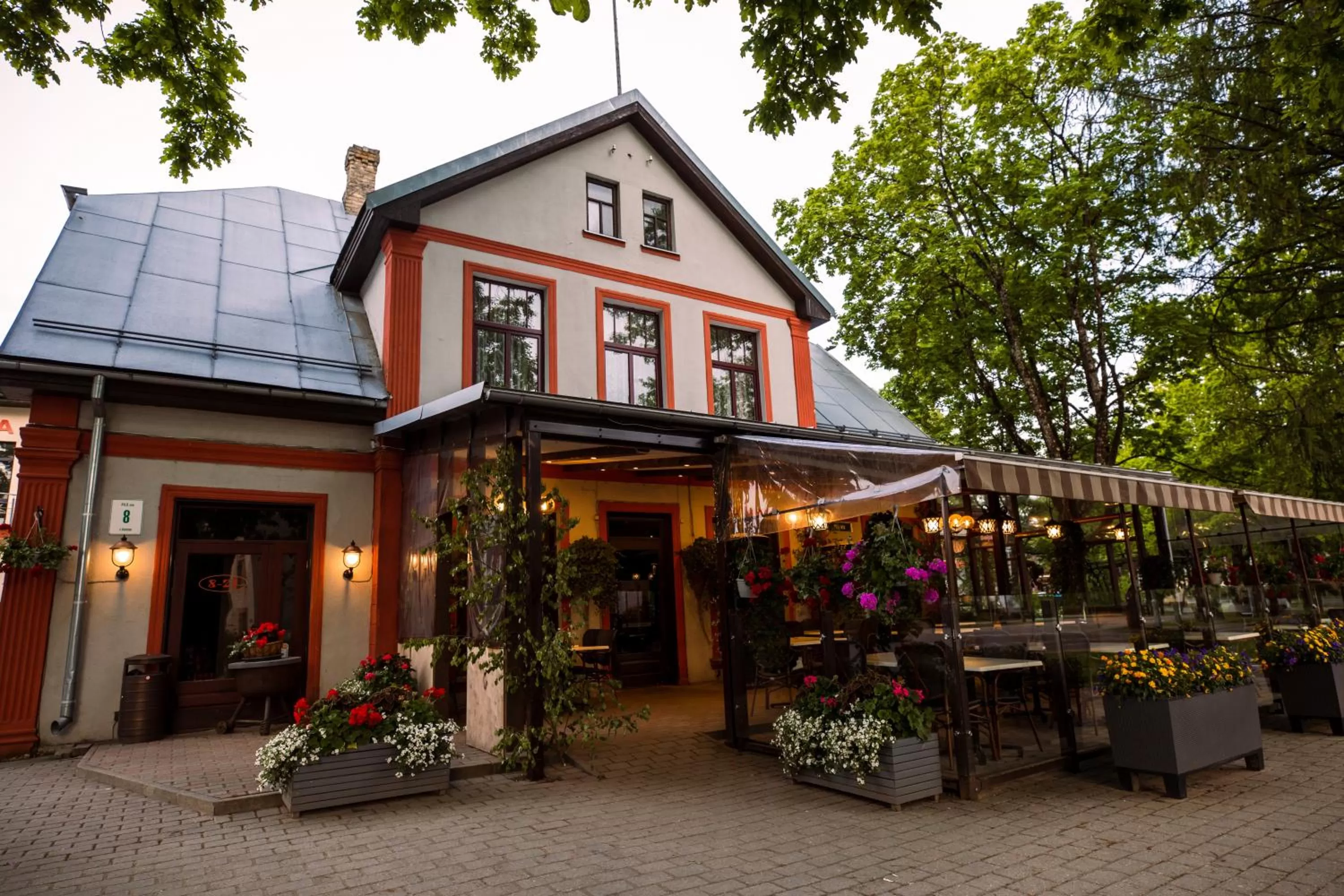 Property building in City Center Kaķis B&B