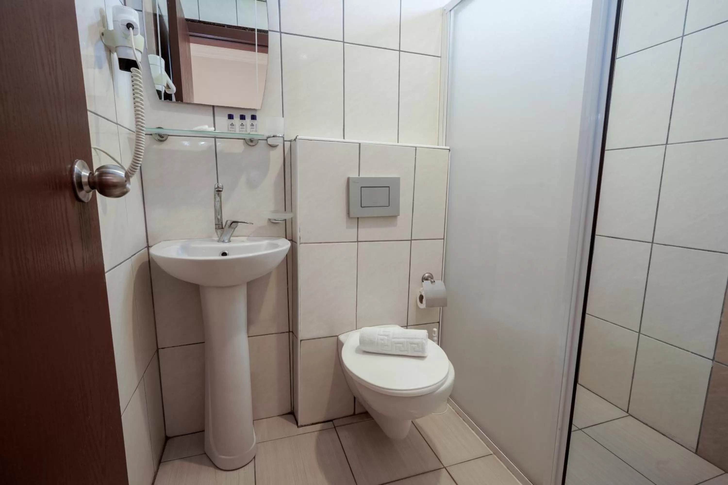 Shower, Bathroom in Ozcan Hotel