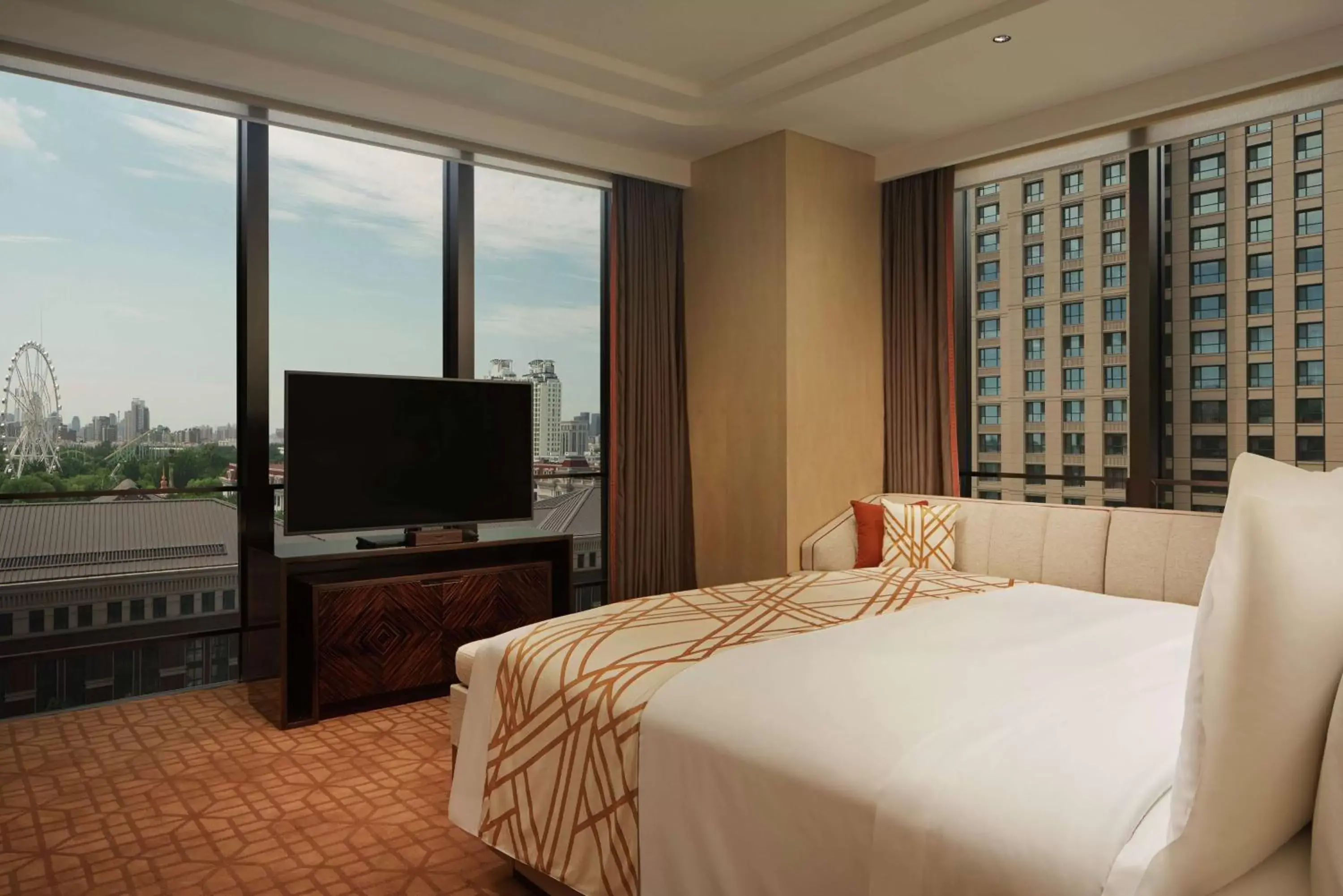 Courtyard King Suite in Conrad Tianjin Courtyard King Suite in Conrad Tianjin