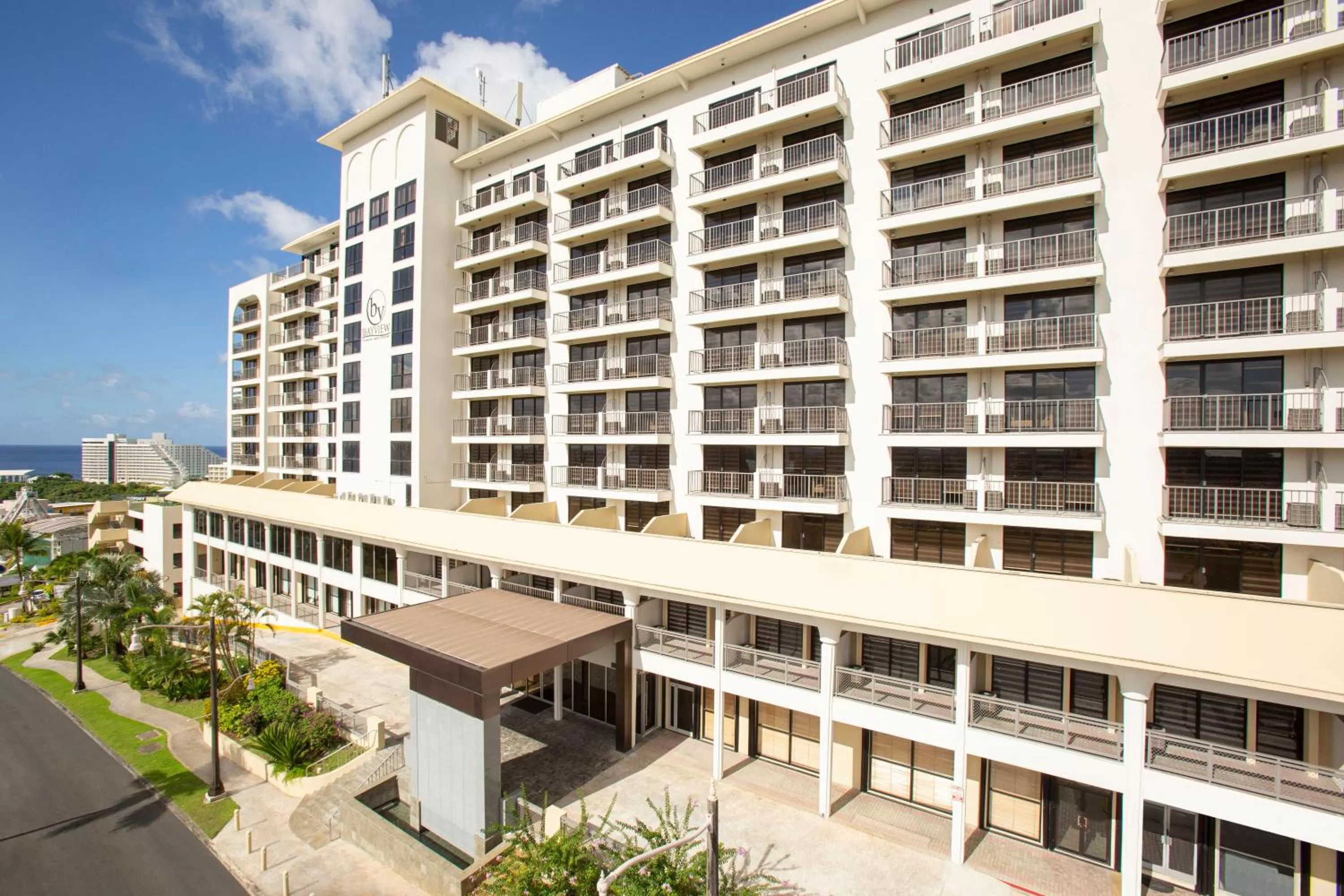 Property building in The Bayview Hotel Guam