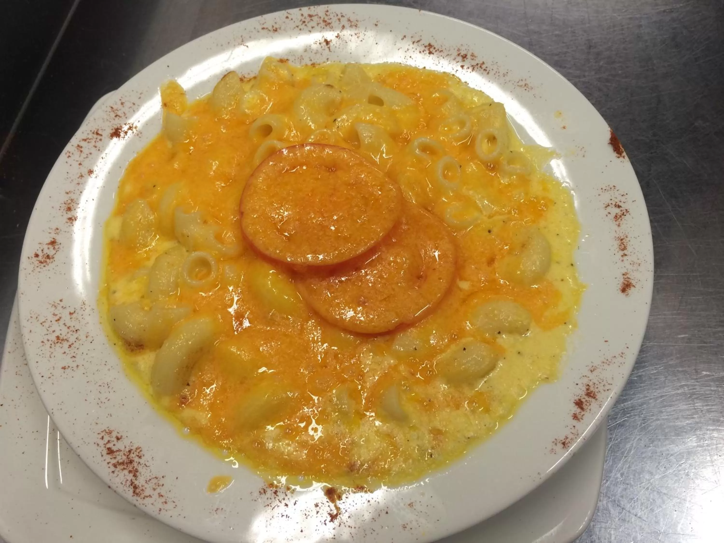 Food close-up in The George Hotel