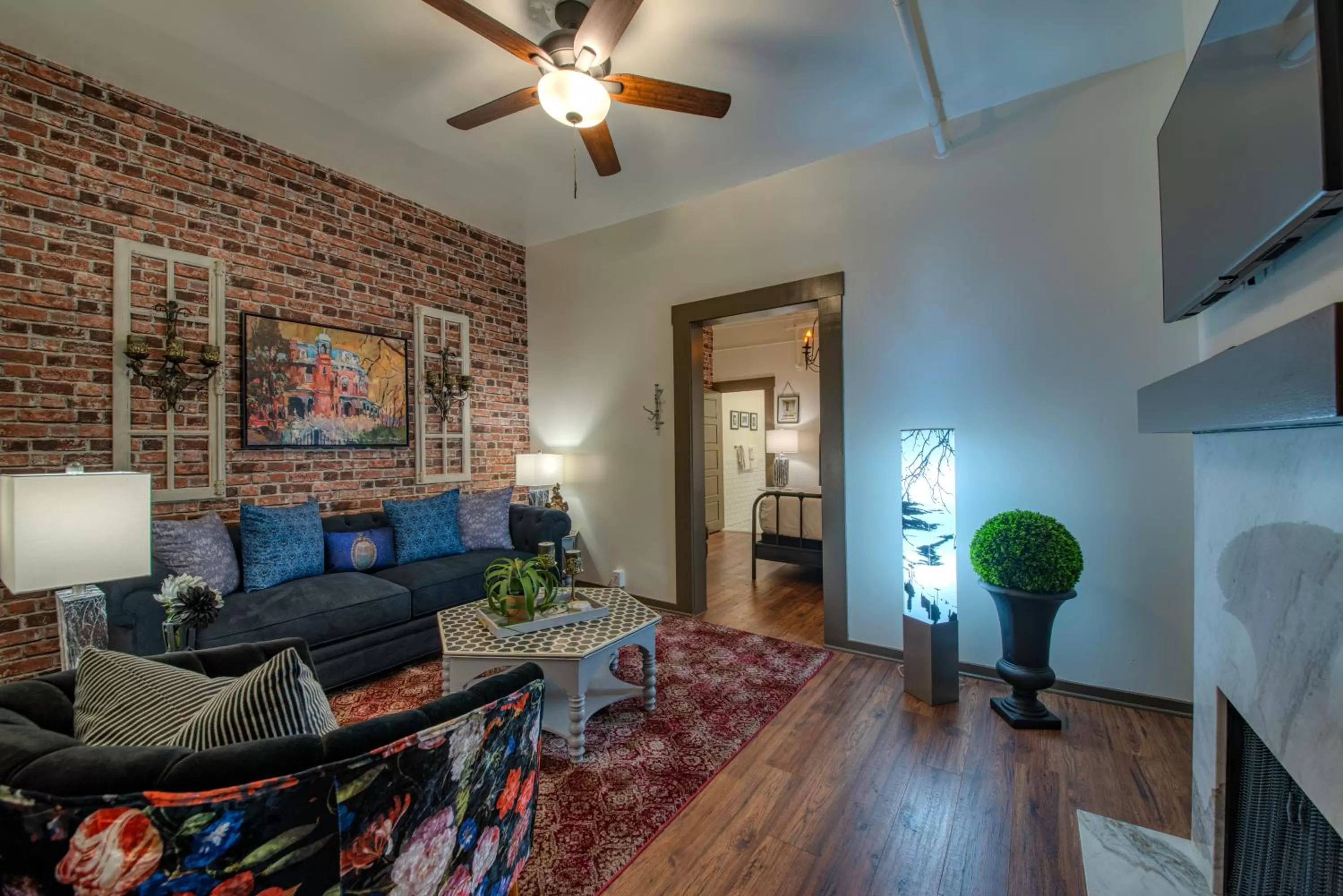 Living room in The Clinkscale