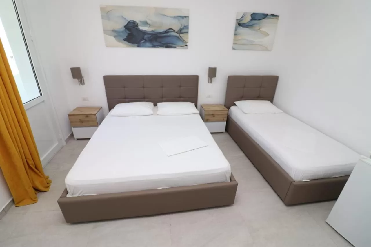 Bed in HOTEL KRISTAL