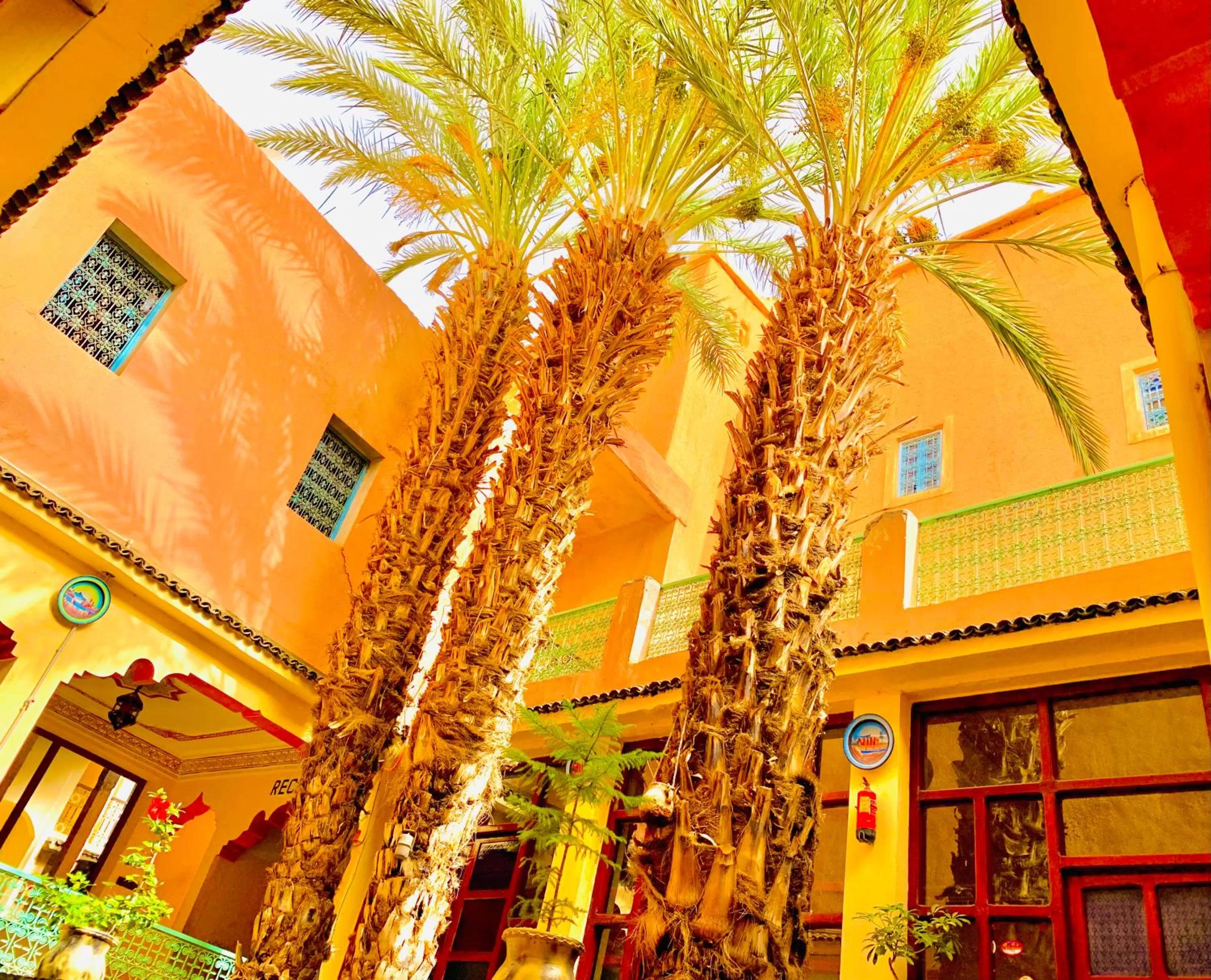 Property building in Hotel Restaurant La Kasbah