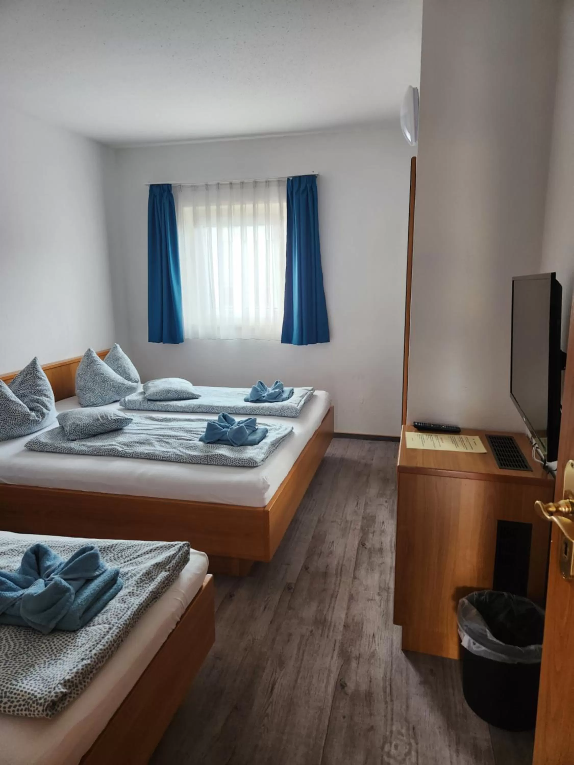 Bed in Mainstern Hotel