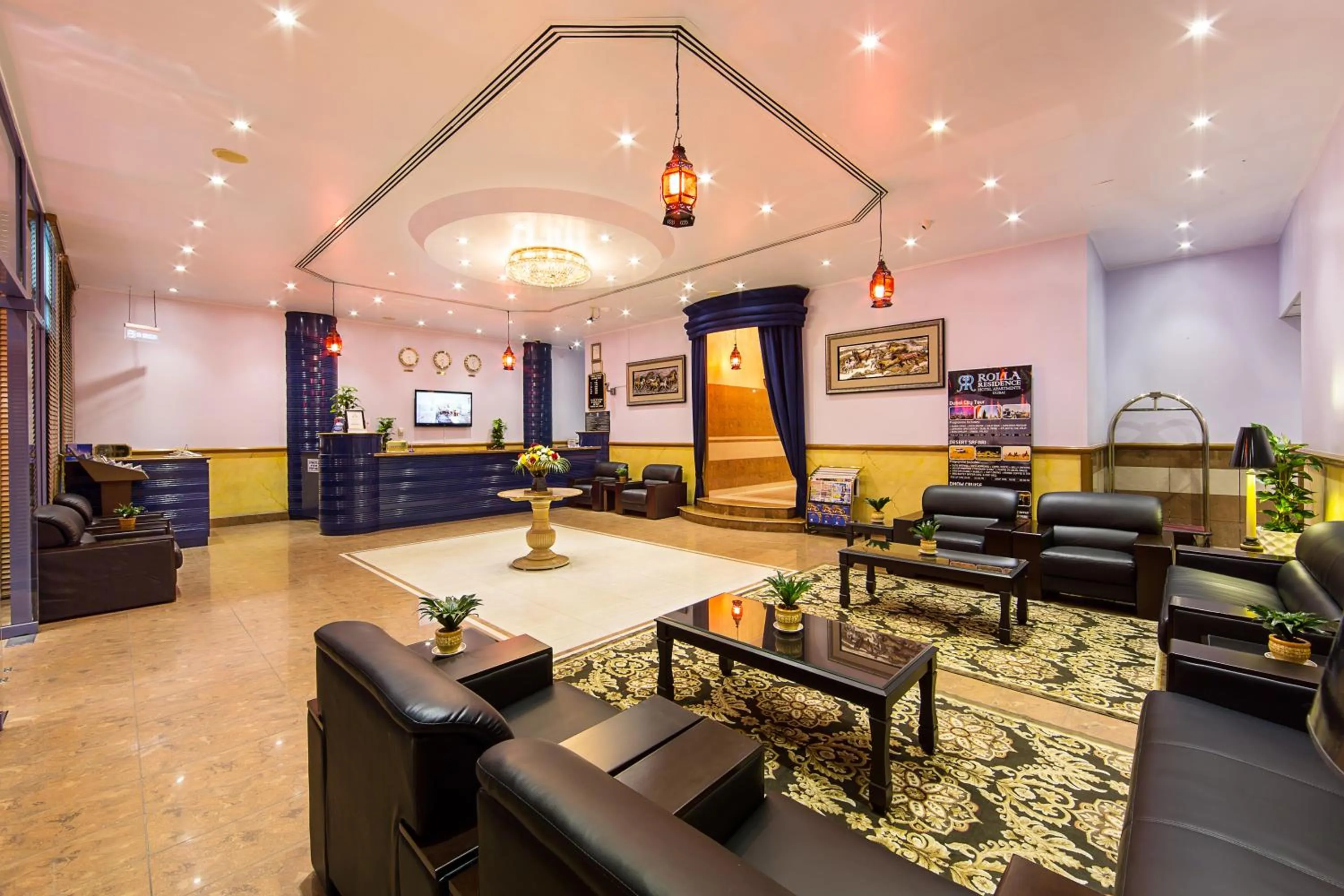 Lobby or reception in Rolla Residence Hotel Apartment