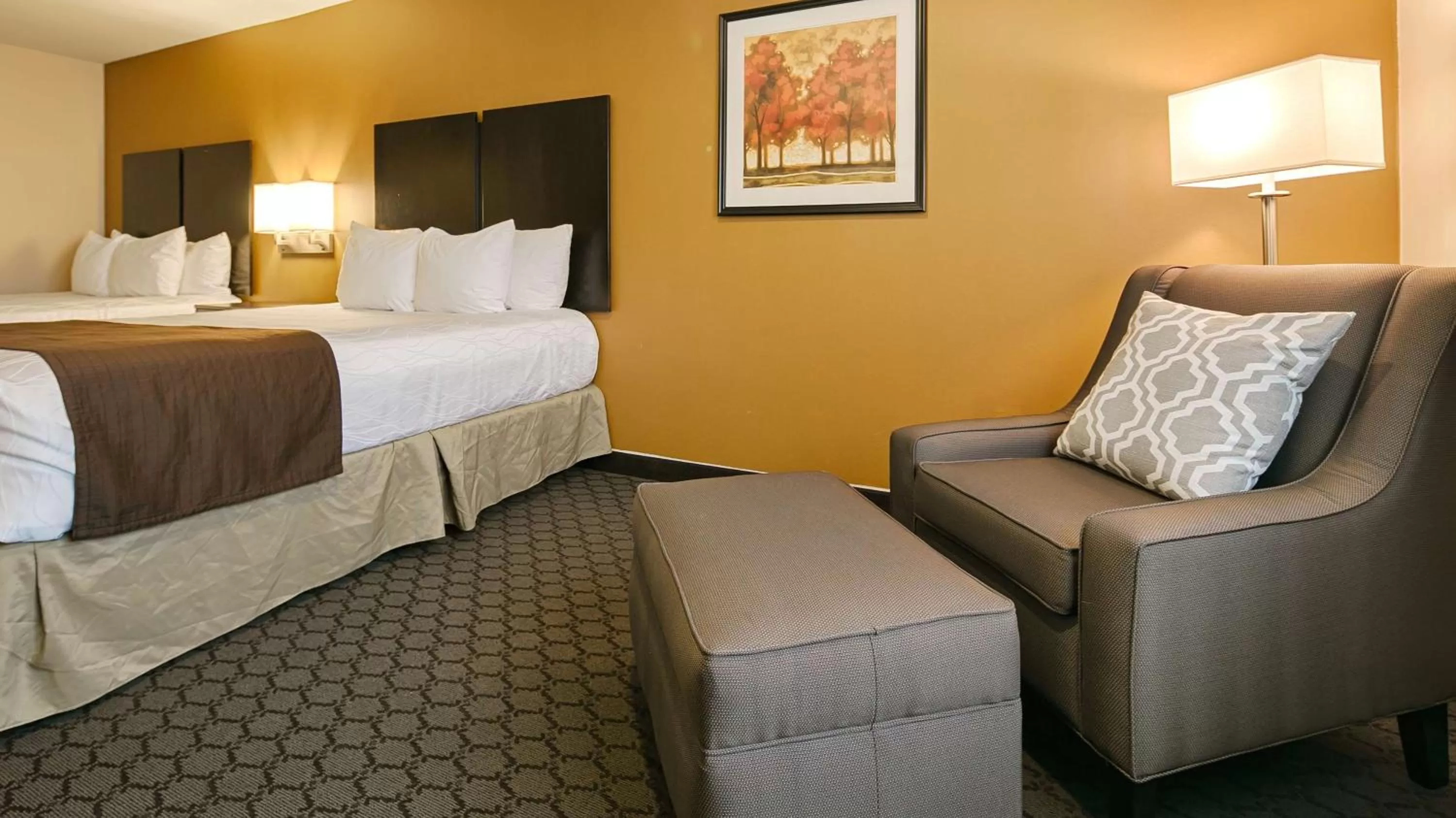 Room with One Queen Bed and One Single Bed - Disability Accessable/Non-Smoking in Best Western Sky Valley Inn
