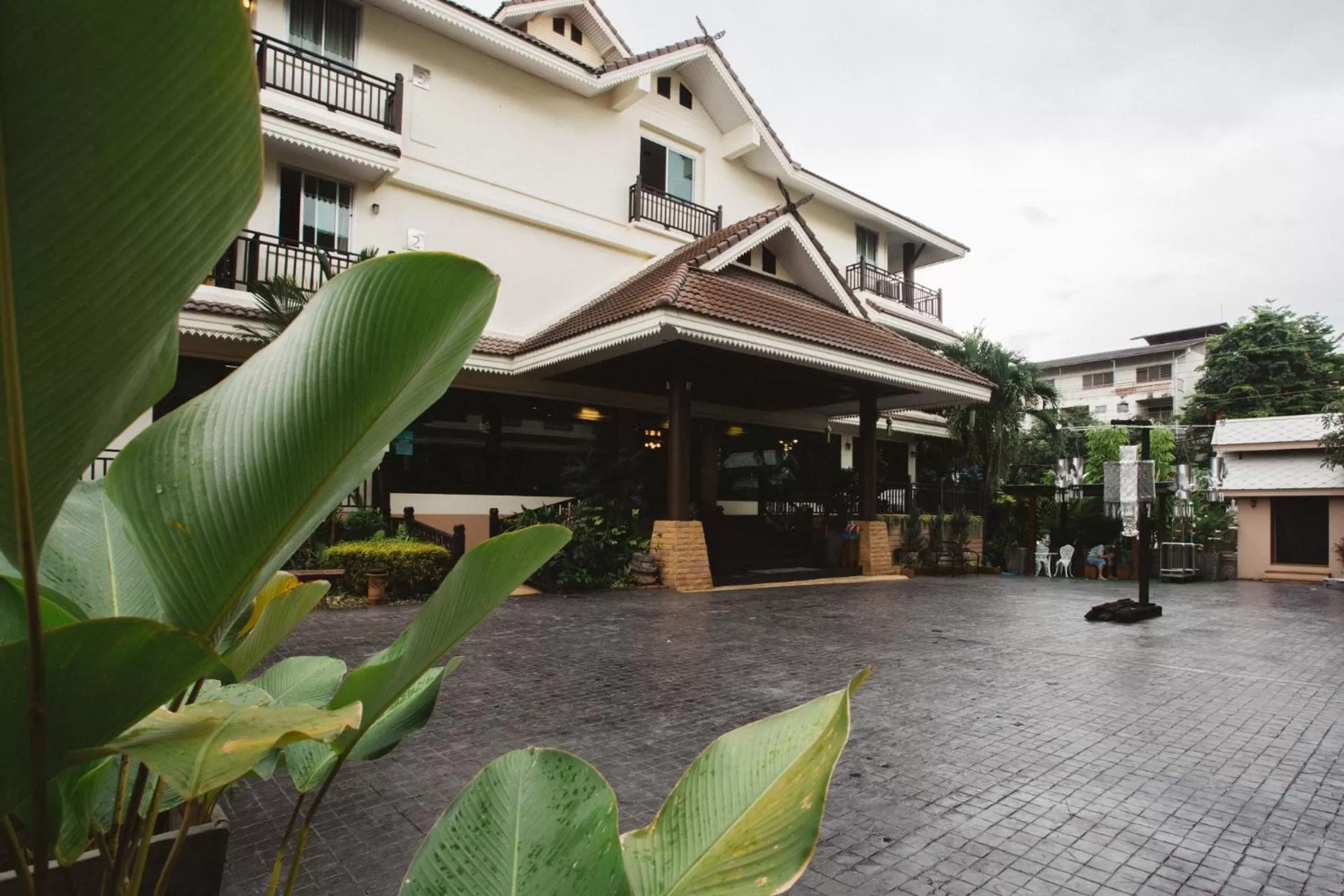 Property building in Diamond Park Inn Chiangrai & Resort