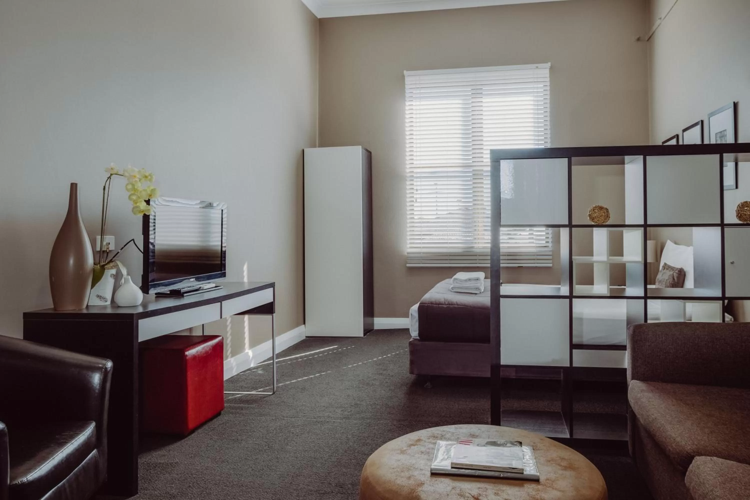 Bedroom in Crossroads Hotel