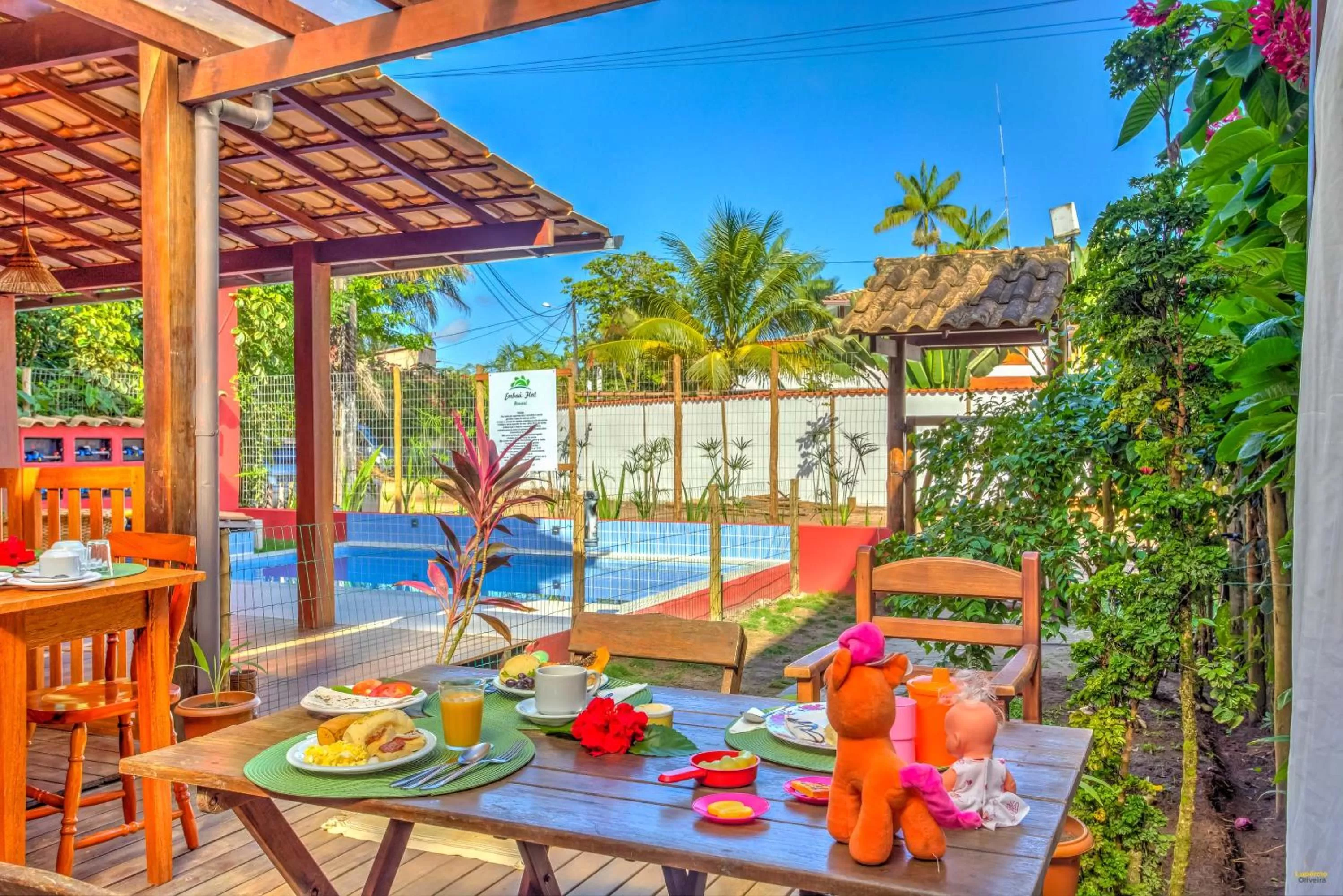 Breakfast in i9 Embaú Flats & Suites