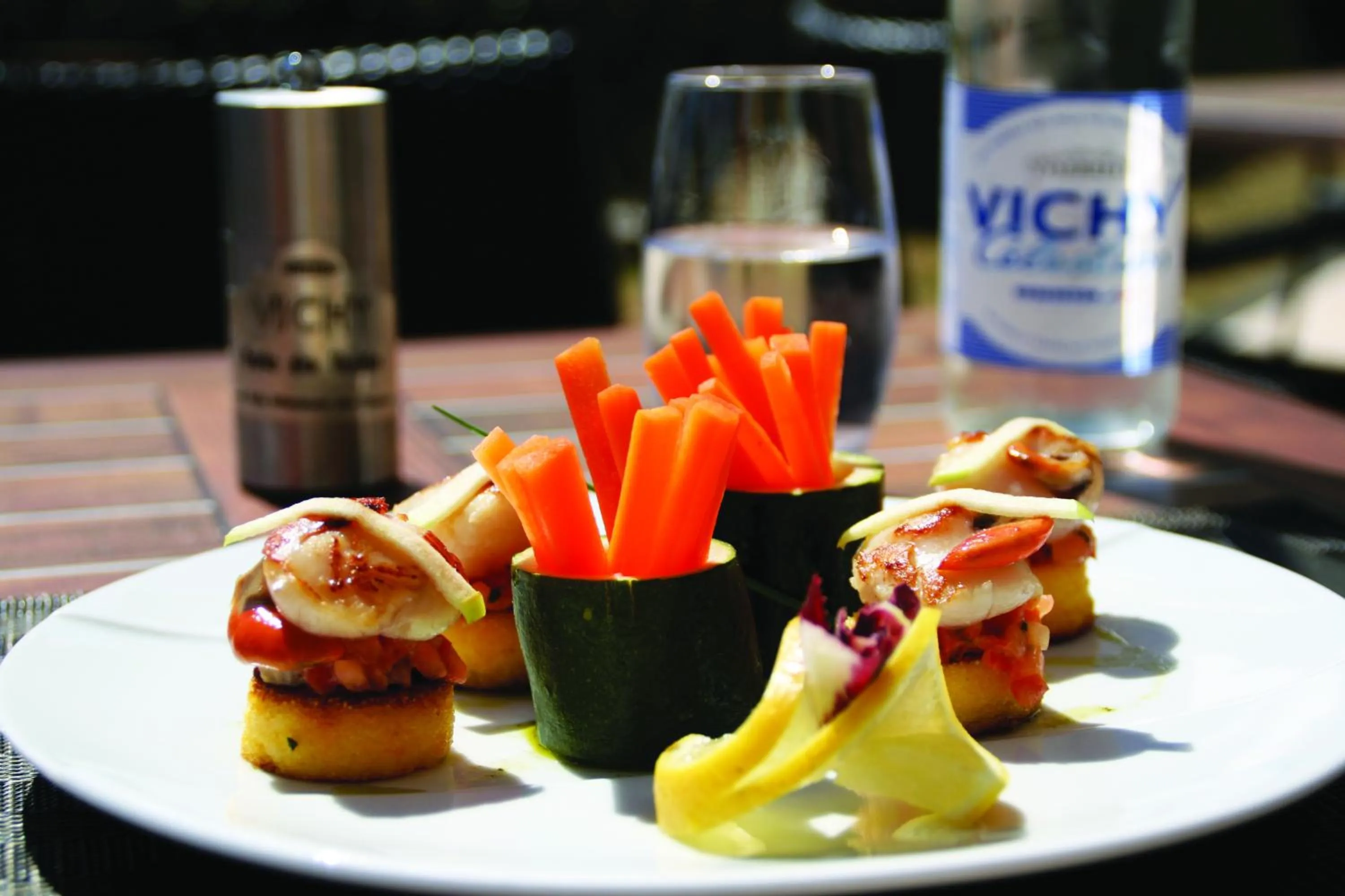 Lunch in Hôtel des Thermes Les Dômes