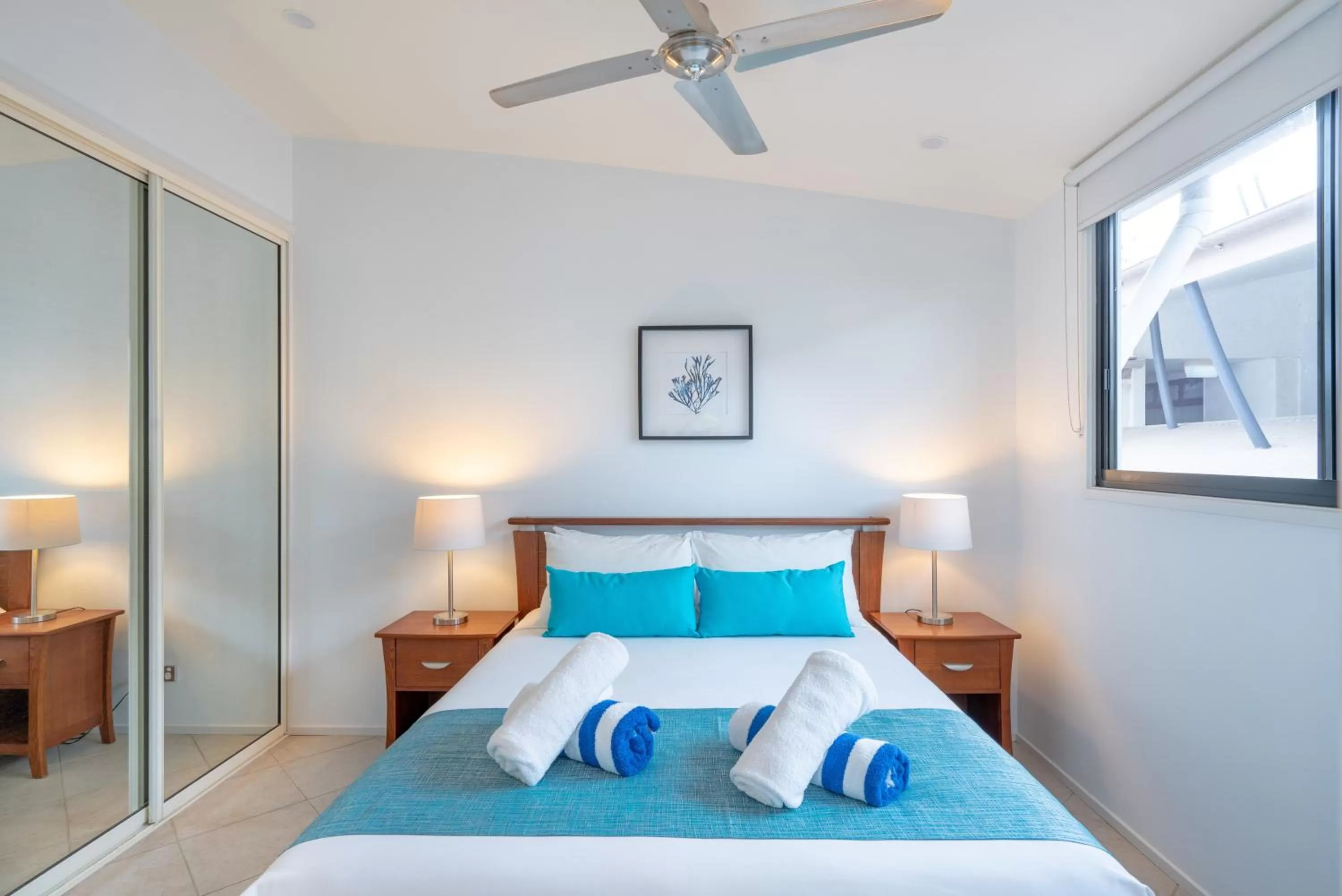 Bedroom, Bed in Saltwater Luxury Apartments