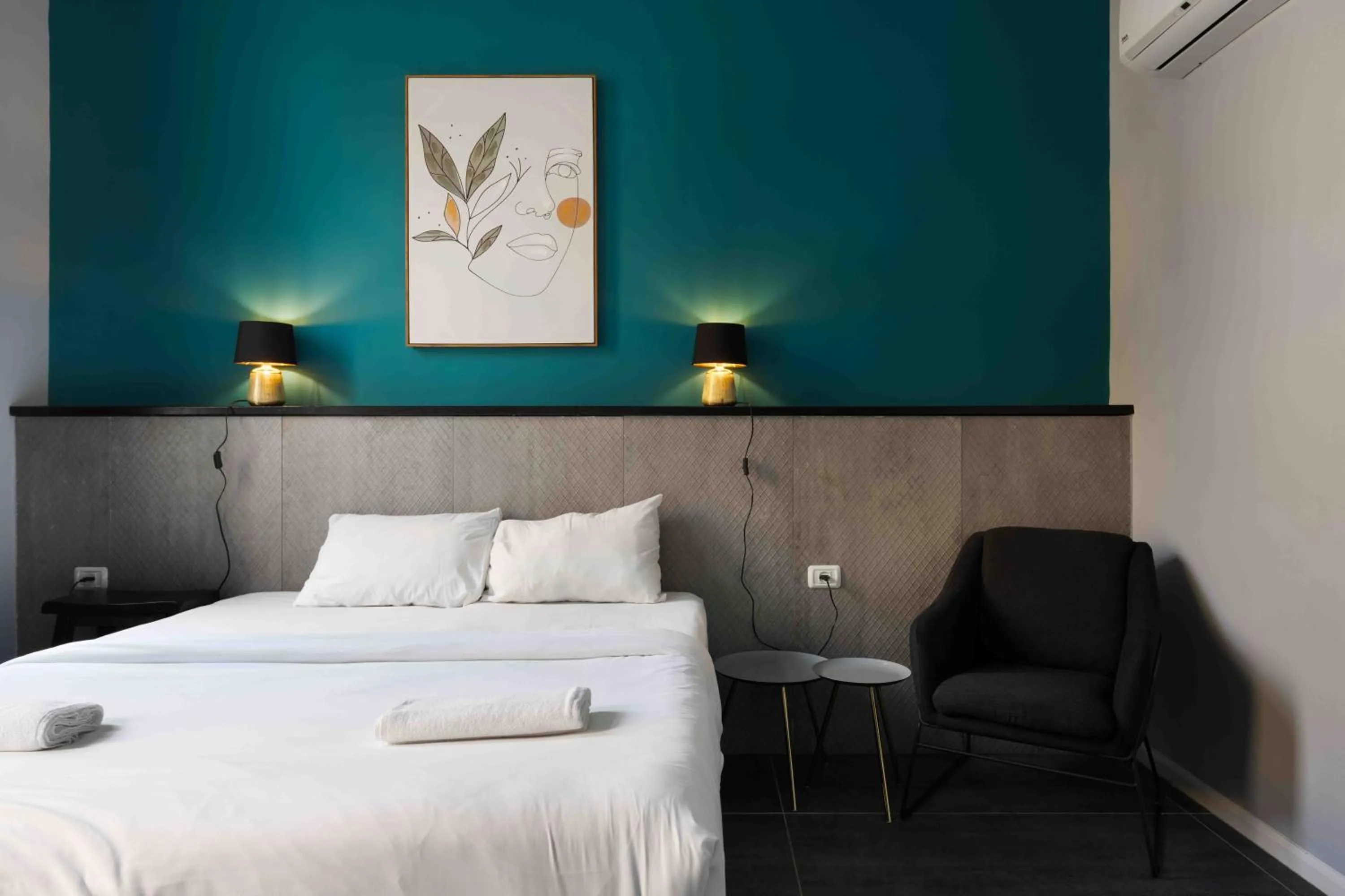 Bedroom, Bed in Liber Tel Aviv Sea Shore Suites BY RAPHAEL HOTELS