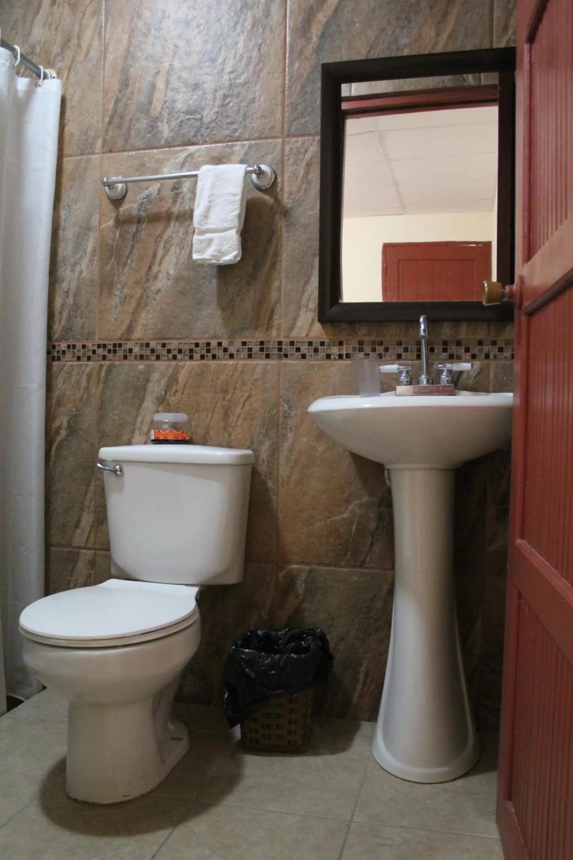 Bathroom in Hotel Villa Angelo