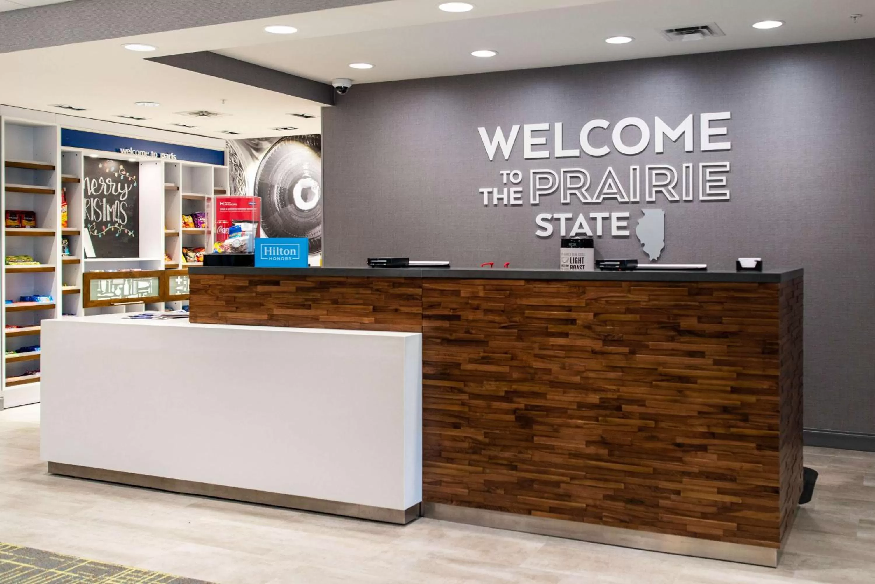 Lobby or reception in Hampton Inn Paris IL, IL