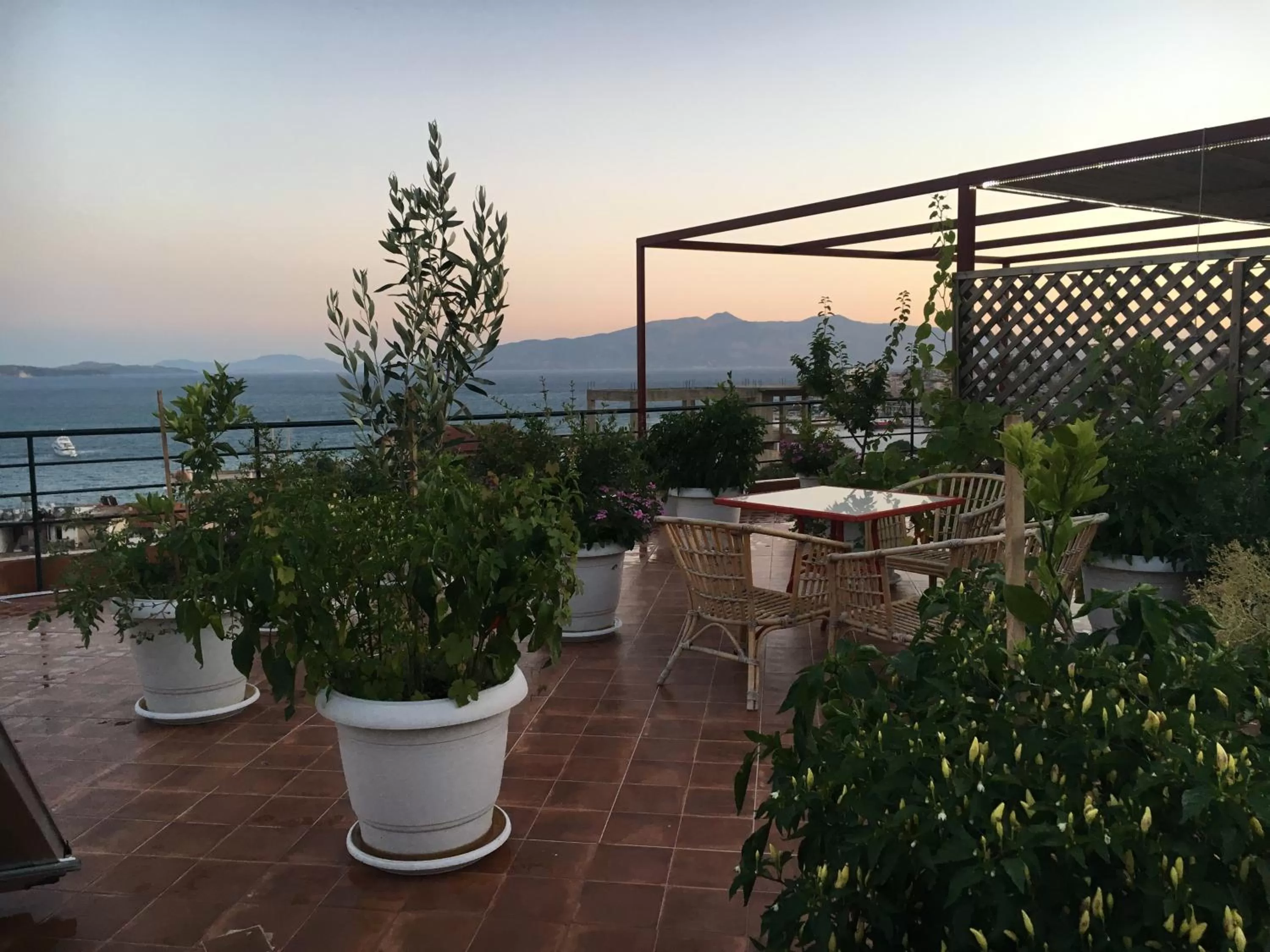 Balcony/Terrace in Vila Gjoni