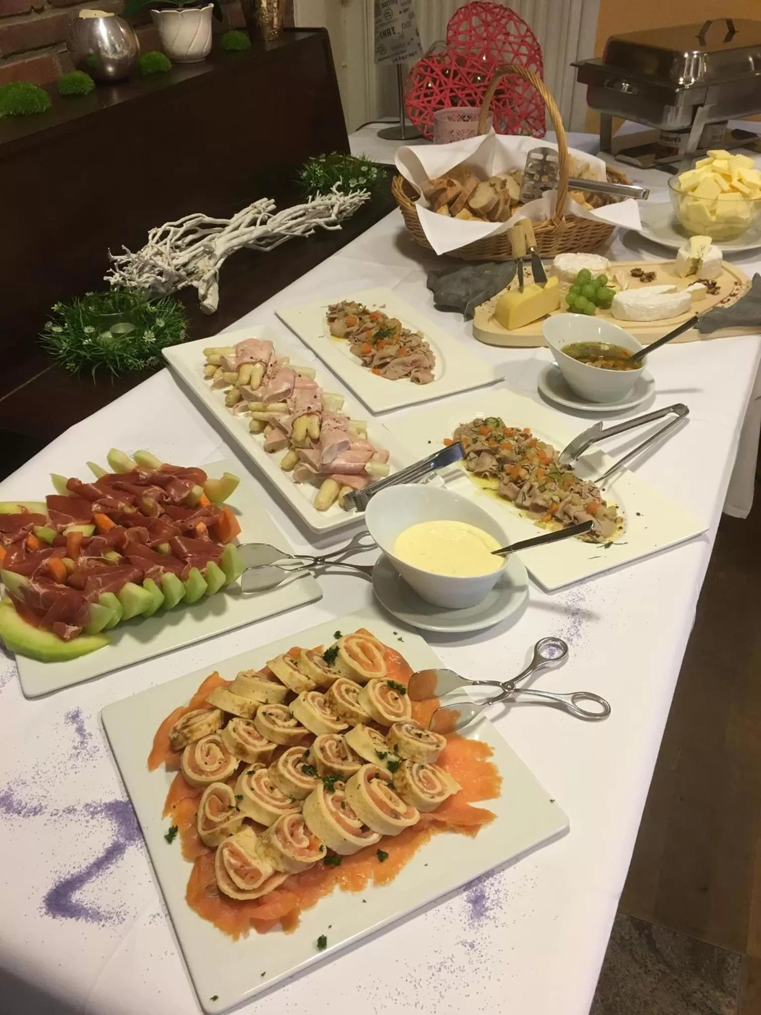 Food close-up in Hotel Corsten