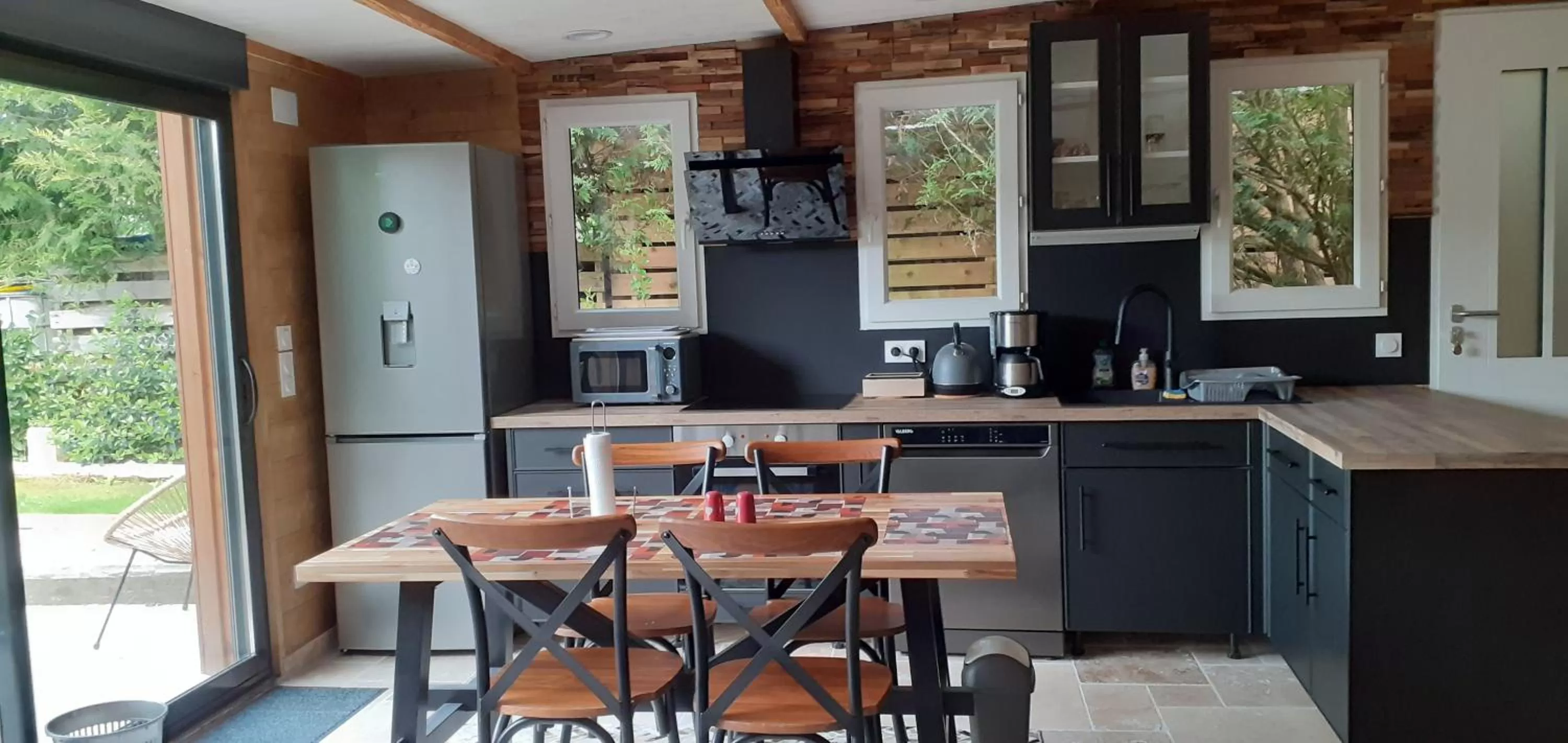 Kitchen/Kitchenette in Au P'tit Versailles