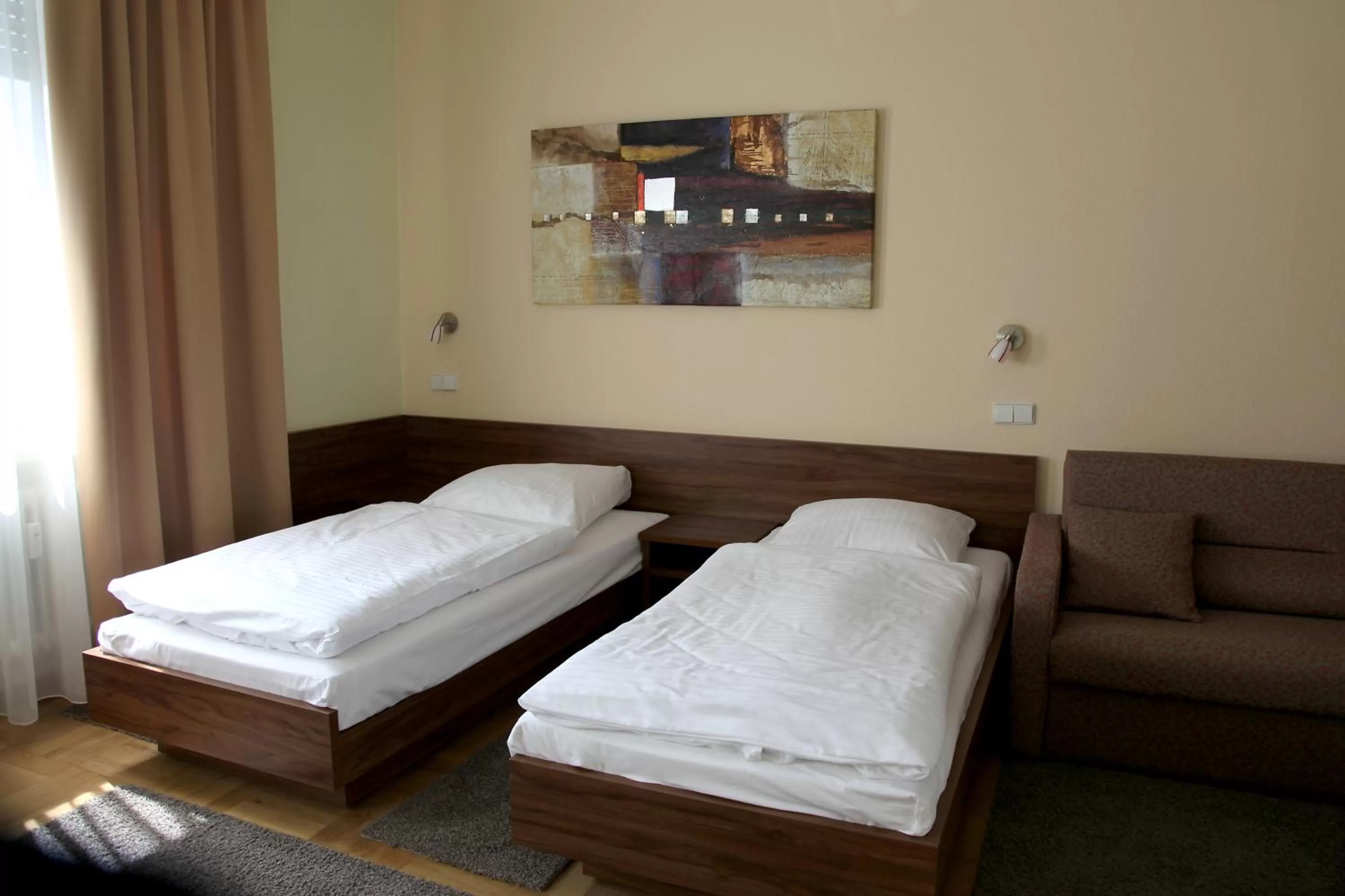 Bed in Hotel am Charlottenplatz