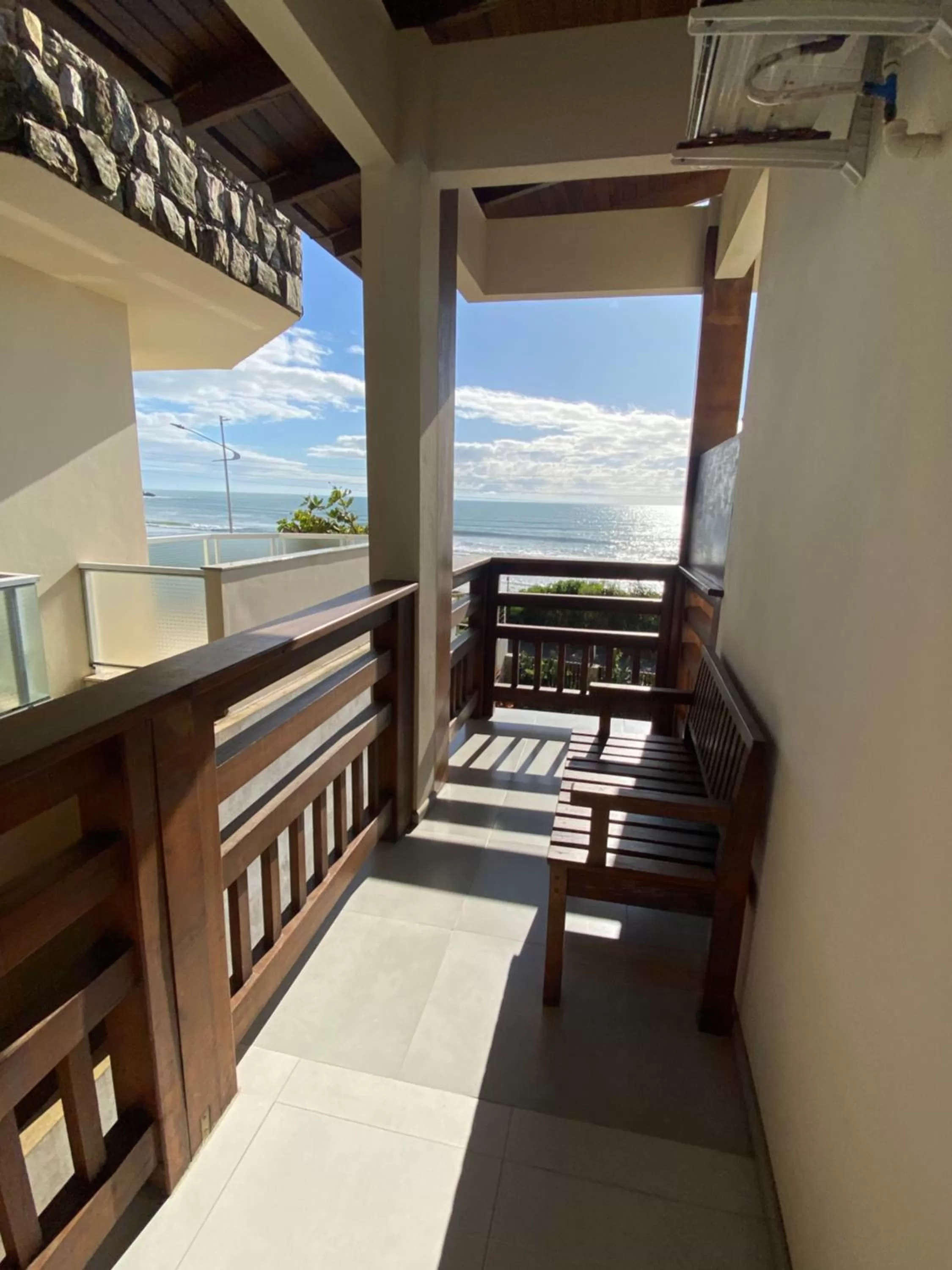Balcony/Terrace in Pousada Casa Albatross