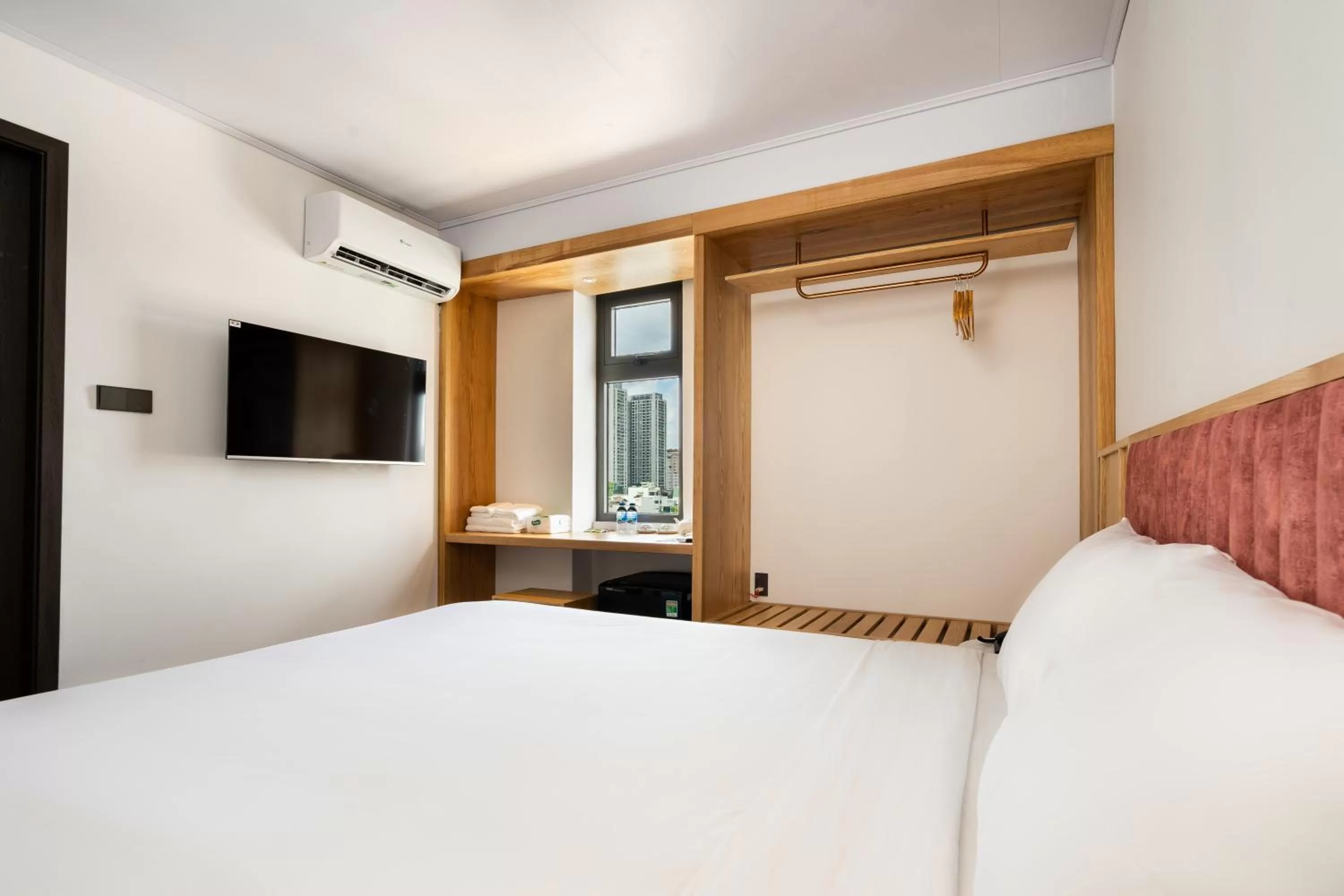 Bed in Haven Hut Hotel