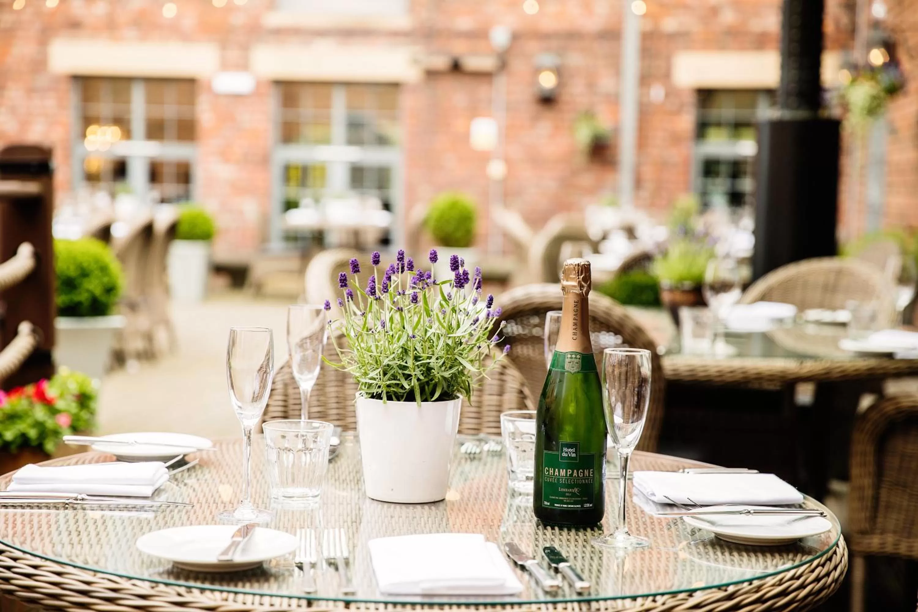 Balcony/Terrace in Hotel Du Vin Newcastle