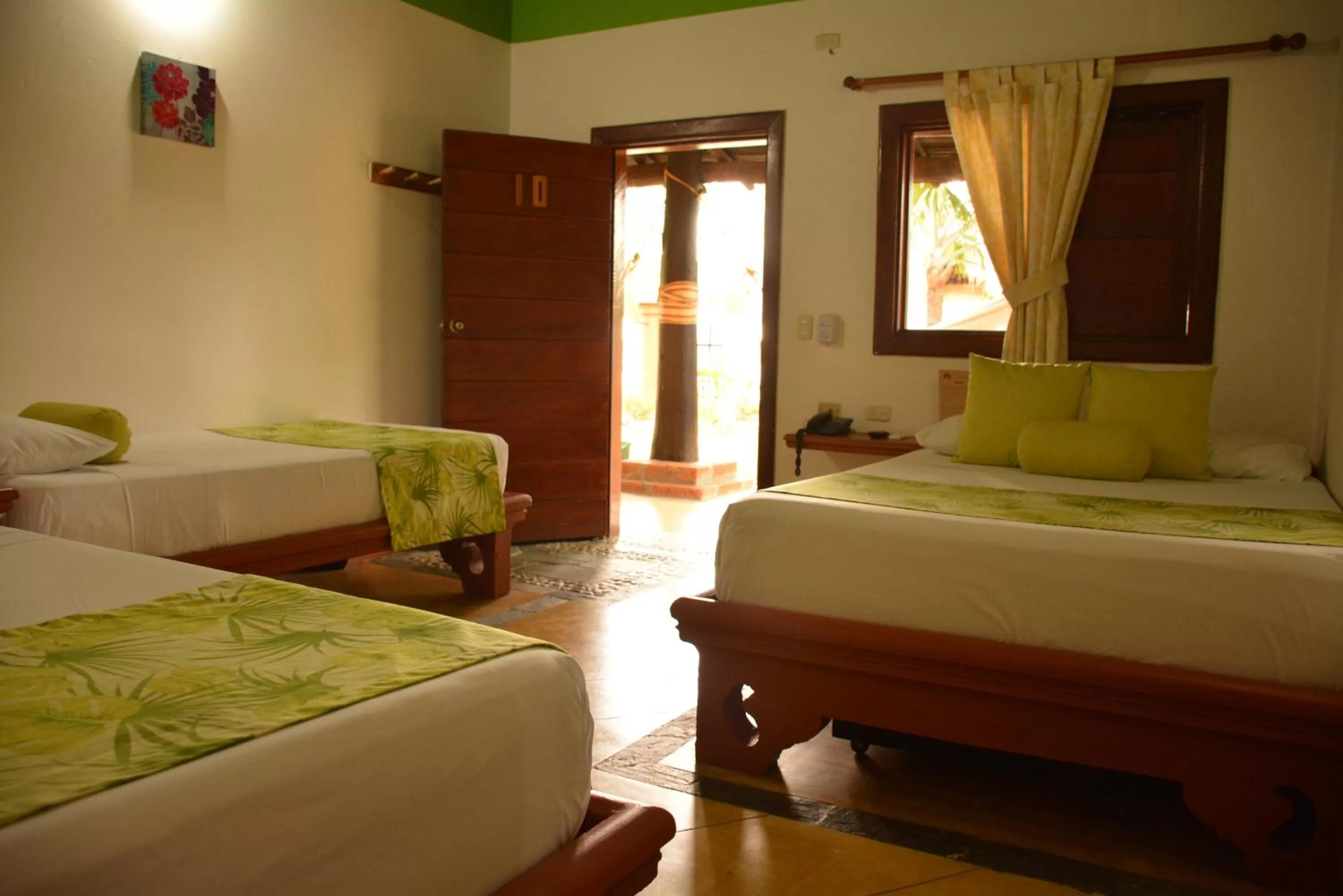 Bedroom, Bed in Hotel Portón del Sol