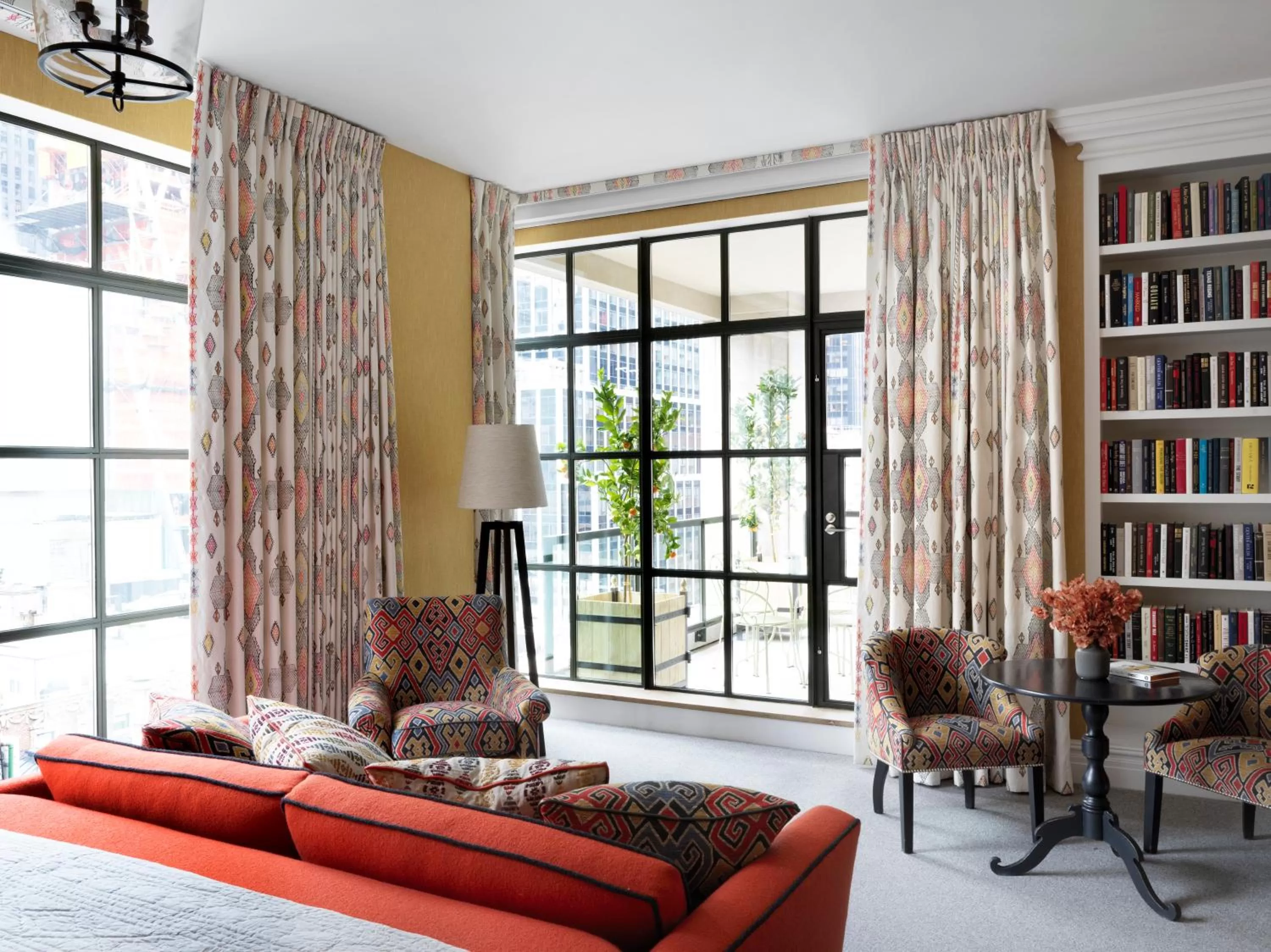 Seating area in The Whitby Hotel